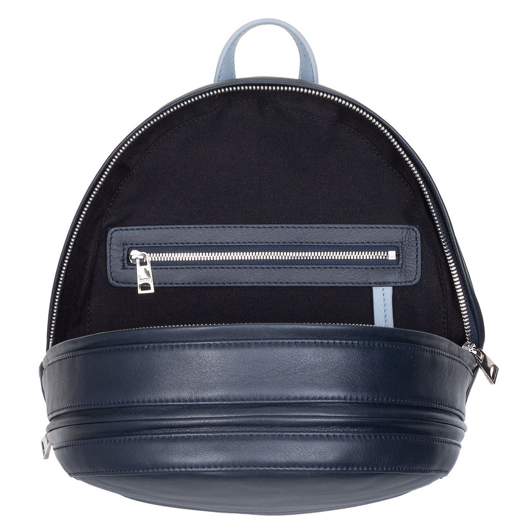 Итальянский женский кожаный рюкзак DuDu Bags серии Favignana | морской - Dudubags фото 3