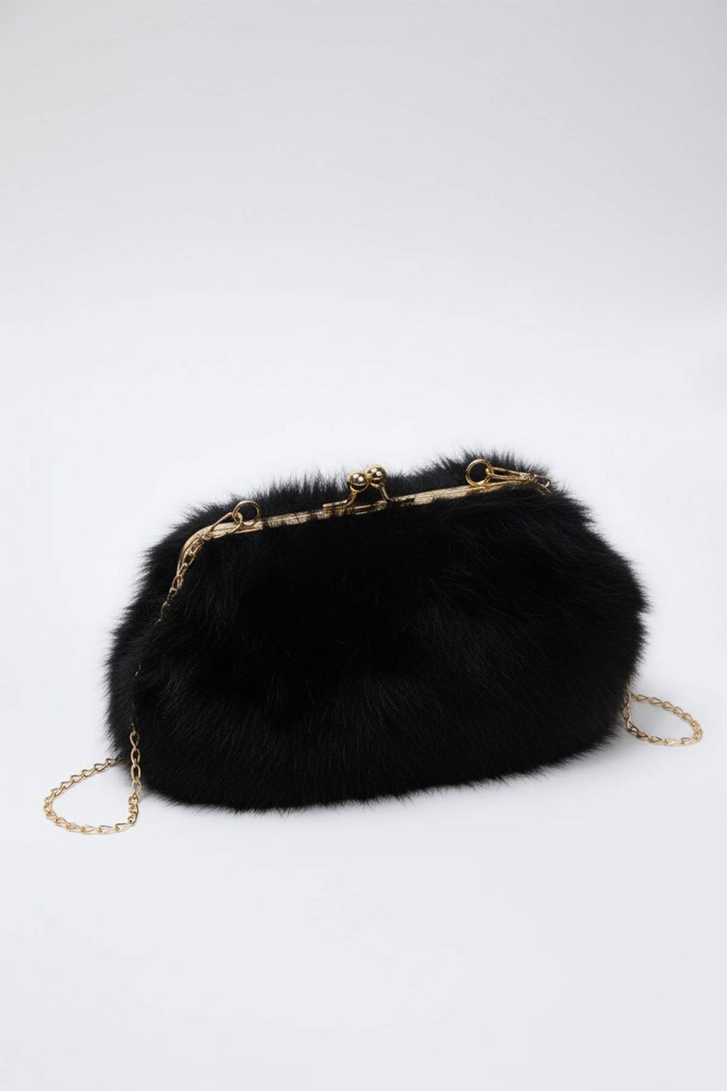 Siyah Zincir Ask?l? Suni Kurk Kad?n Omuz Canta TAKAW26OC00069