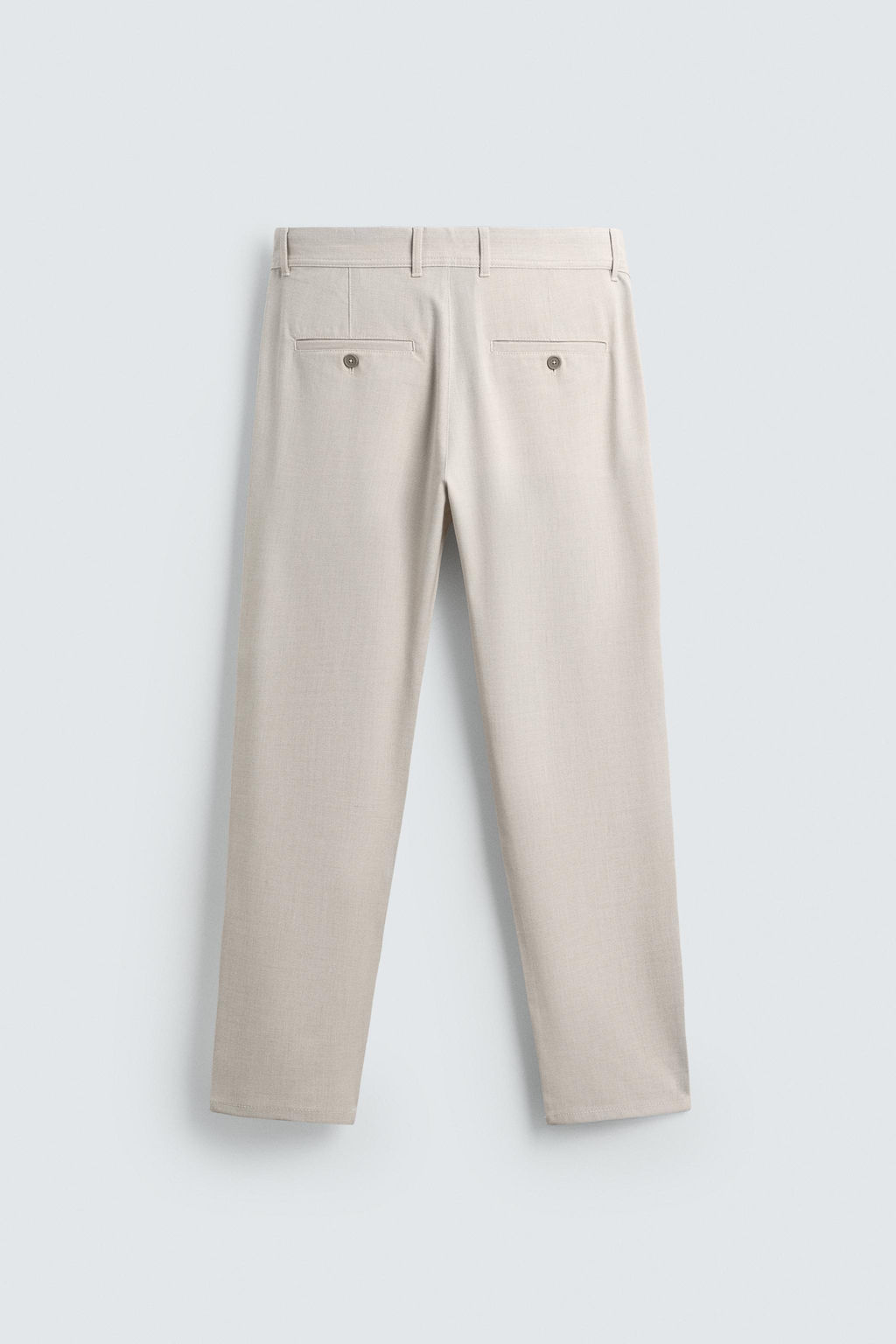 PANTAL?N CHINO ESTRUCTURA CONFORT / Beige claro - Zara фото 8