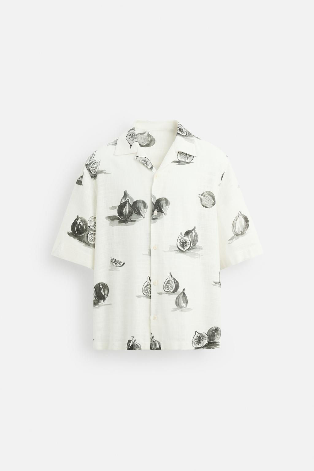 FRUIT PRINT SHIRT - Zara фото 7