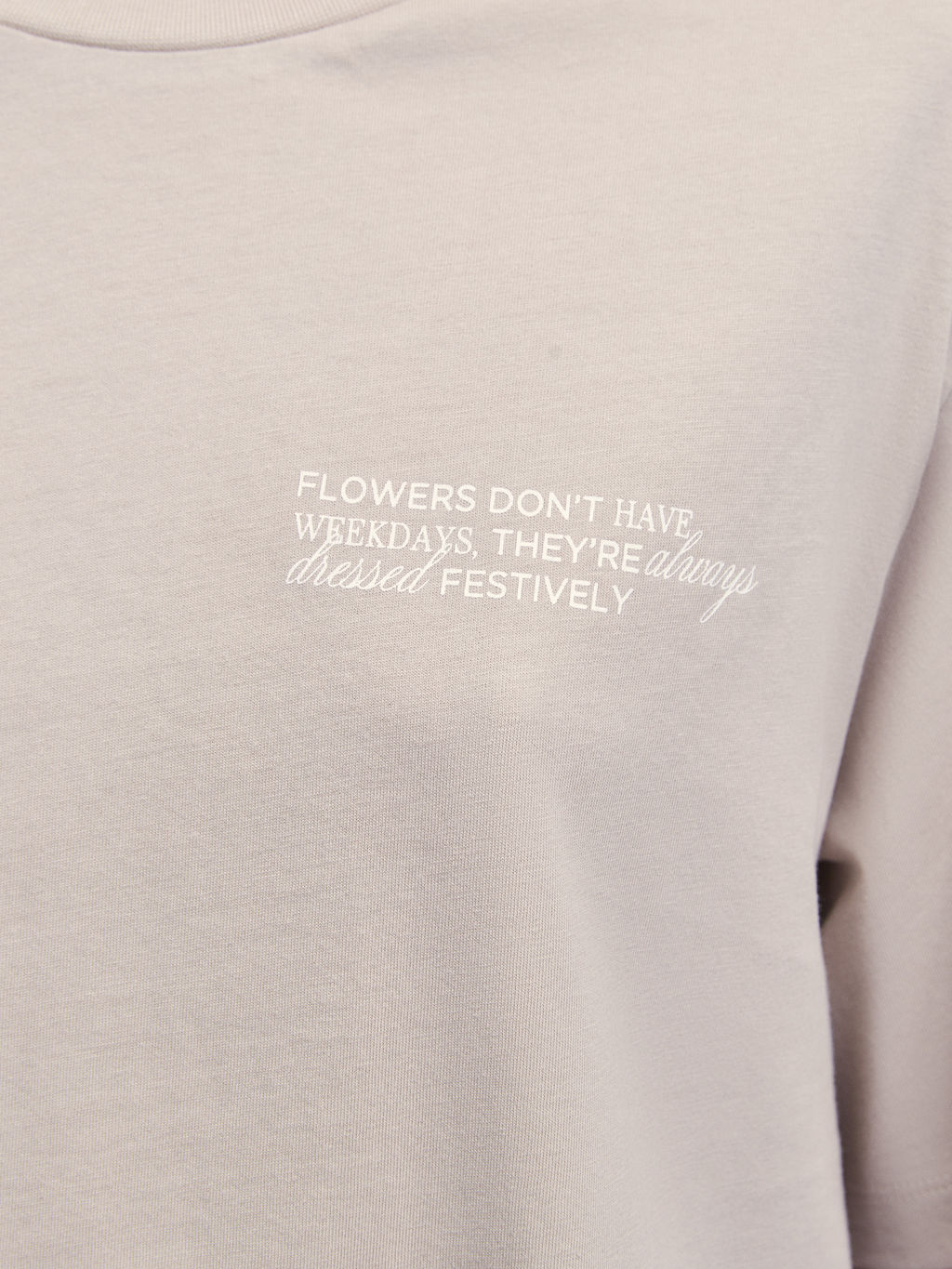 Футболка из хлопка с принтом / Zarina  фото 6