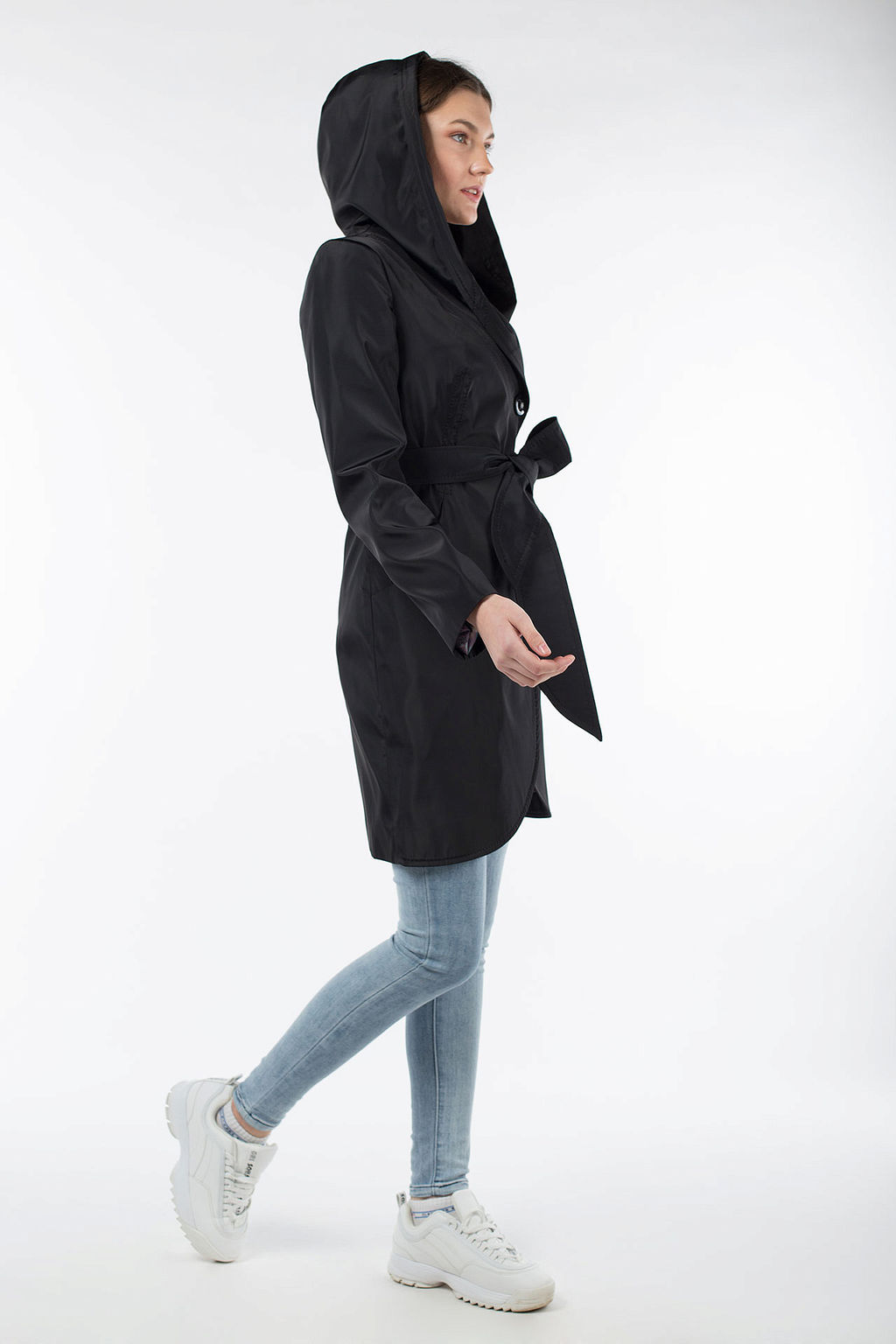 03-1541 Плащ женский (пояс) - El podio фото 4