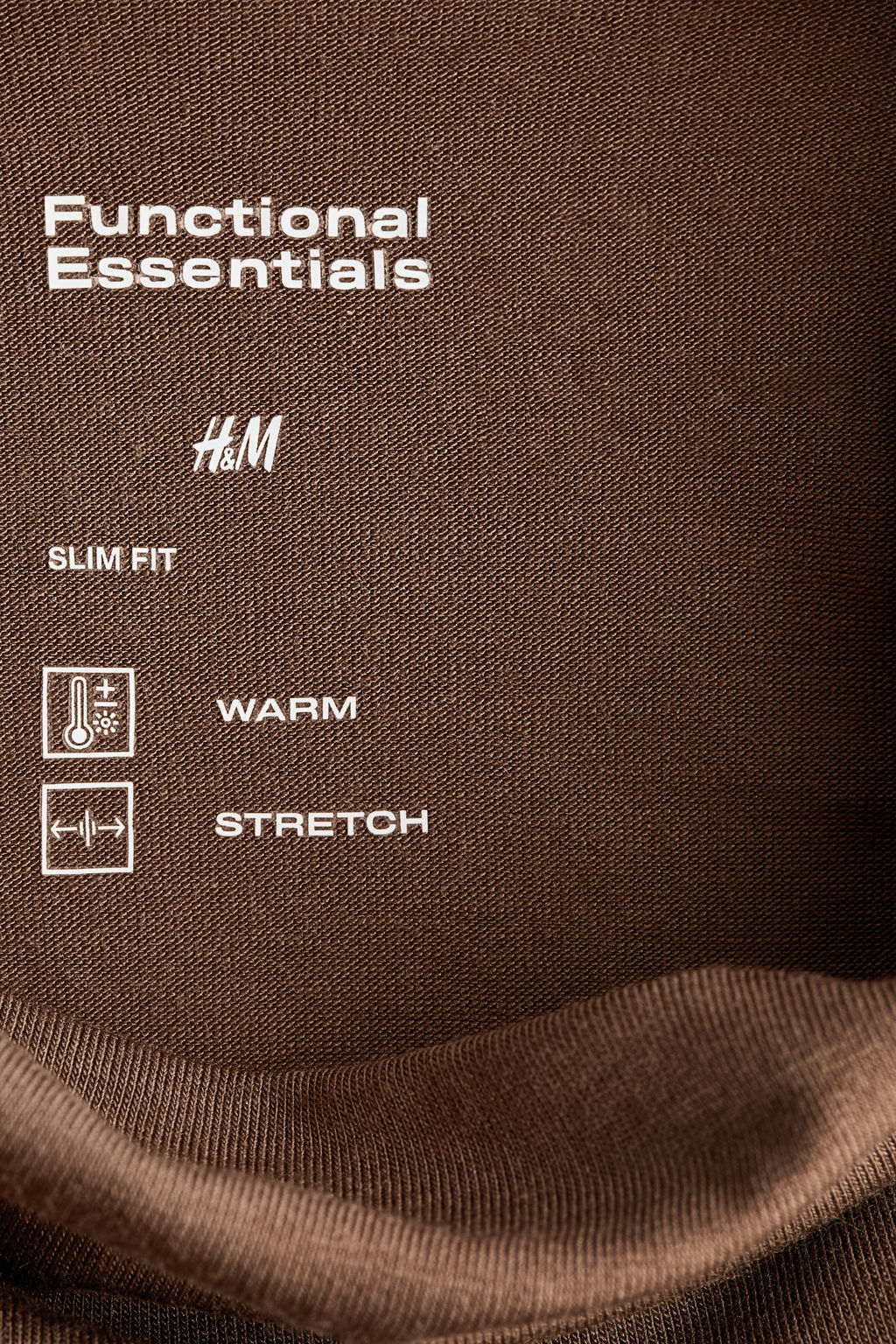 Camiseta con cuello perkins Warming Slim Fit - H&m фото 8