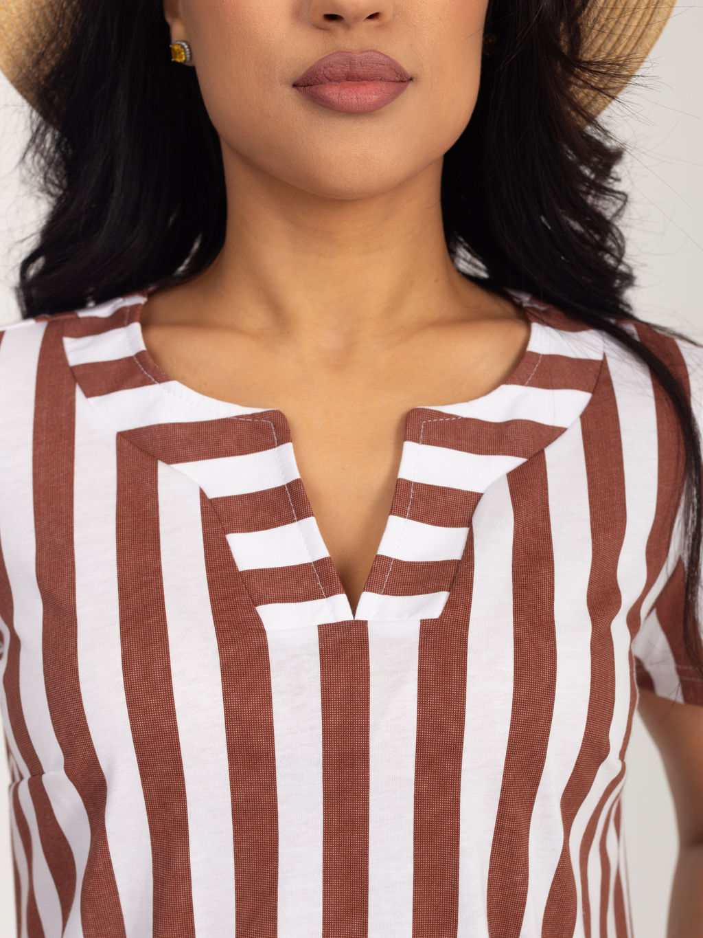 Платье женское кулирка КЕЛЛИ ШОКОЛАД - Domtrik Домашний трикотаж фото 4