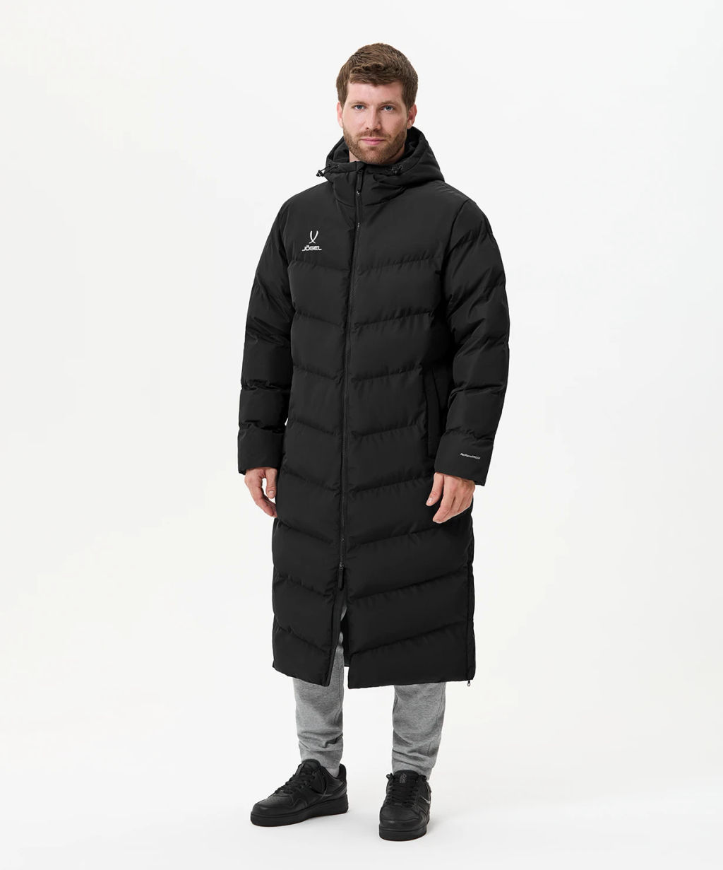 Пальто утепленное JOGEL ESSENTIAL PerFormPROOF Padded Coat, черный  фото 11