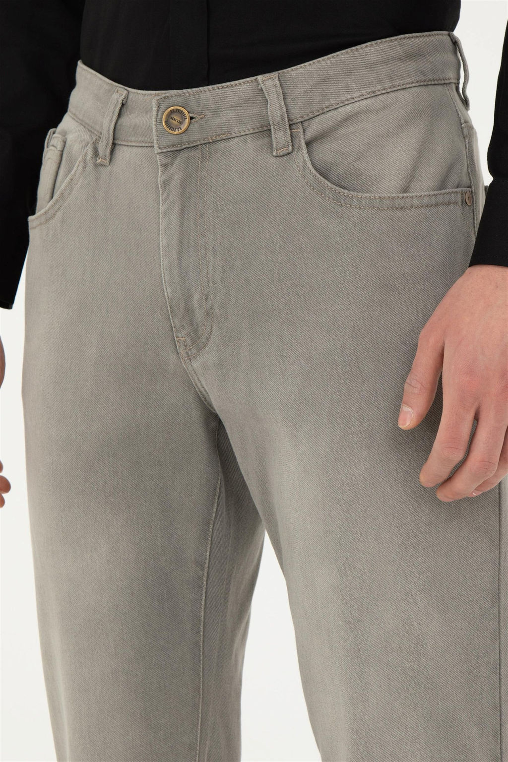 U. S. Polo Assn / Мужские серые джинсовые брюки - U.s. polo assn фото 6