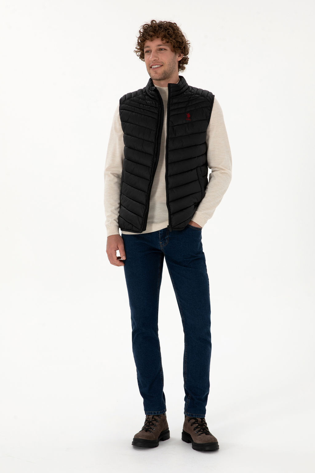 Erkek Siyah Yelek - U.s. polo assn фото 4