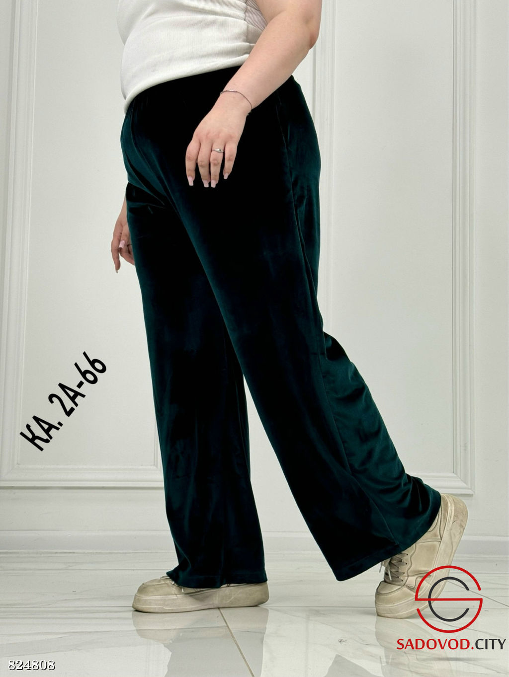 Штаны женские из велюра