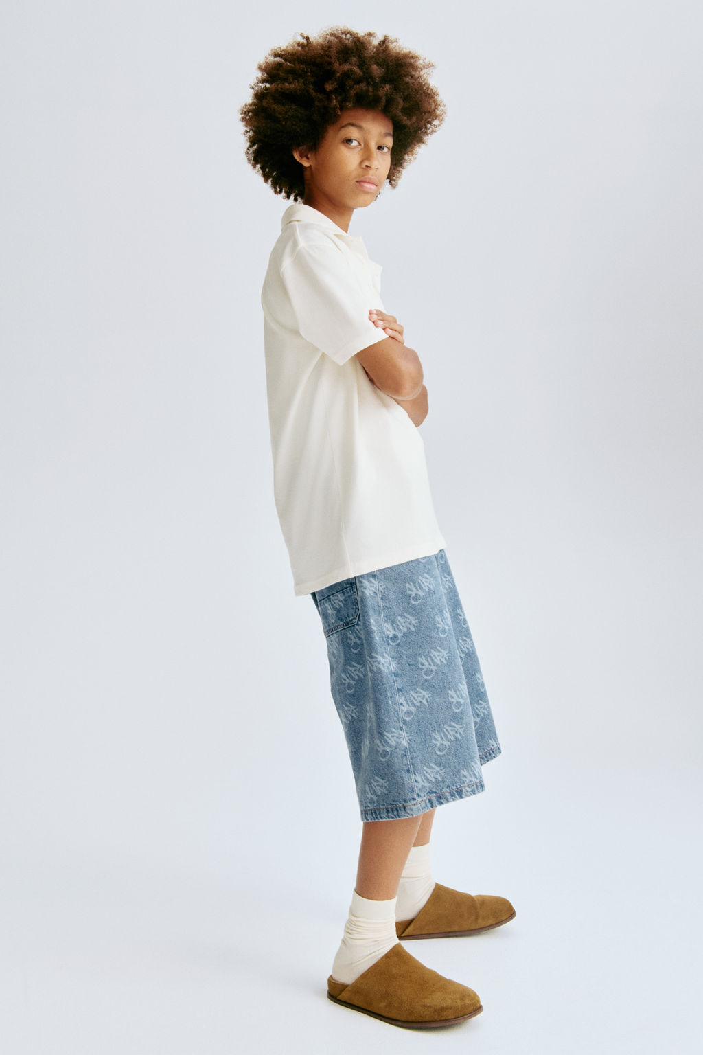 Vaquero corto Baggy Fit