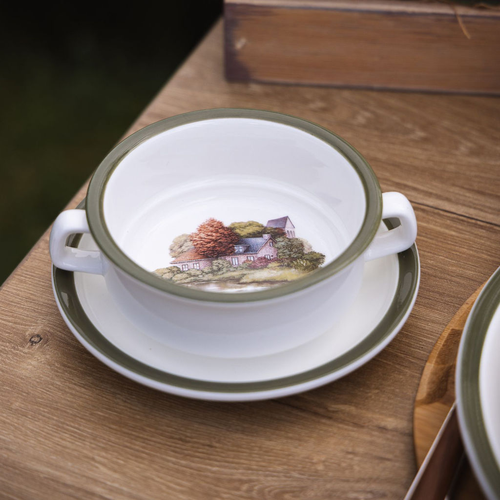 БУЛЬОННИЦА С БЛЮДЦЕМ LEFARD FAMILY HOUSE 250 МЛ 15*6 СМ (КОР=16НАБ.)  фото 11