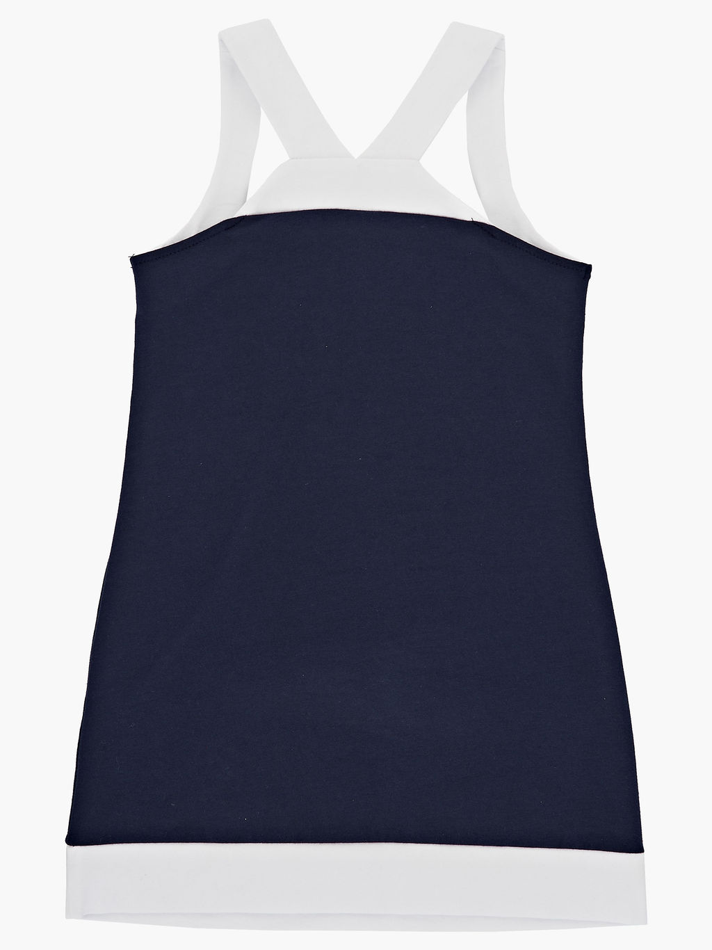 Сарафан летний для девочки UD 0822 син/белый - Mini maxi фото 5