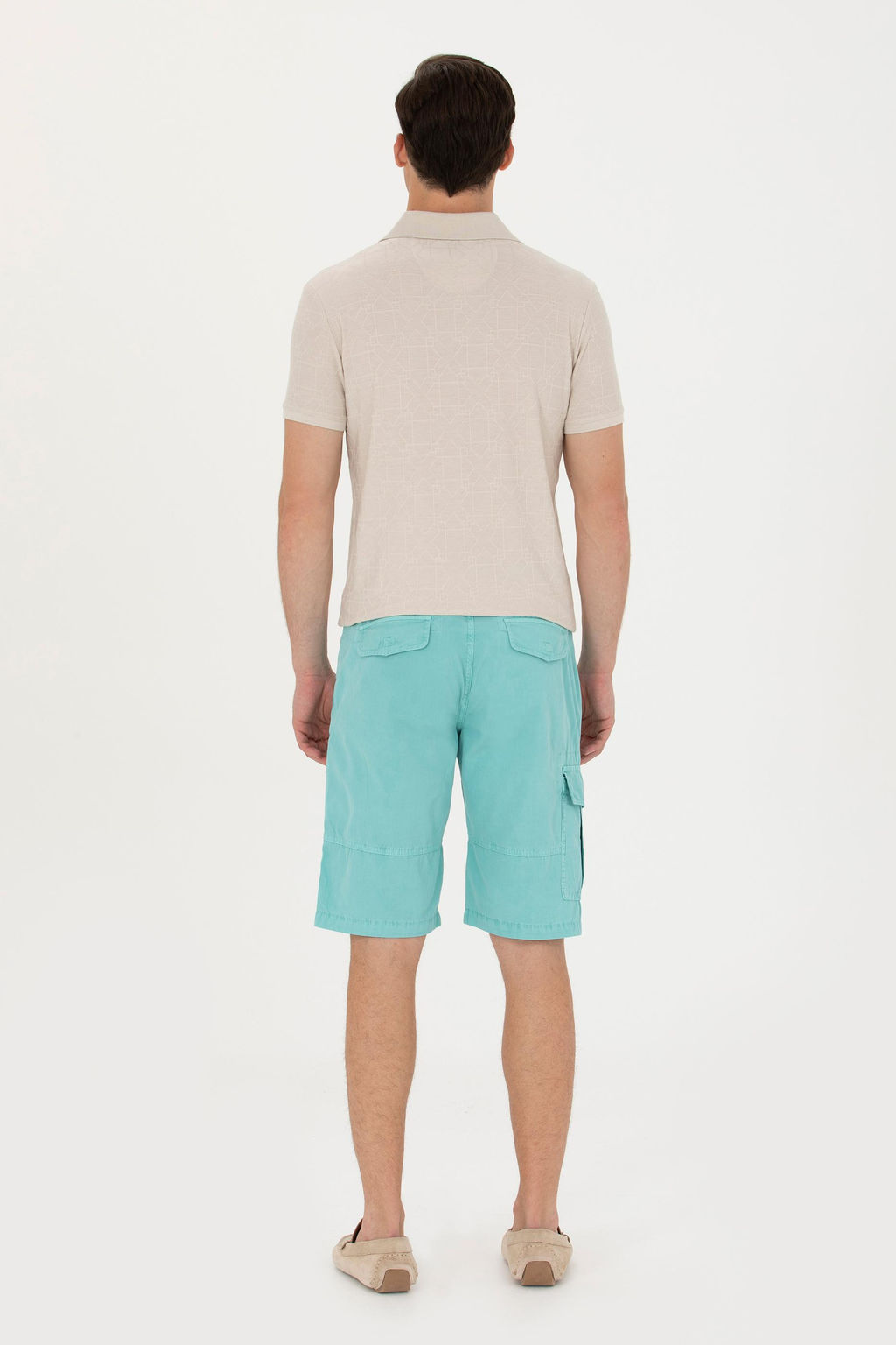 U. S. Polo Assn Мужские мятные тканые шорты - U.s. polo assn фото 18