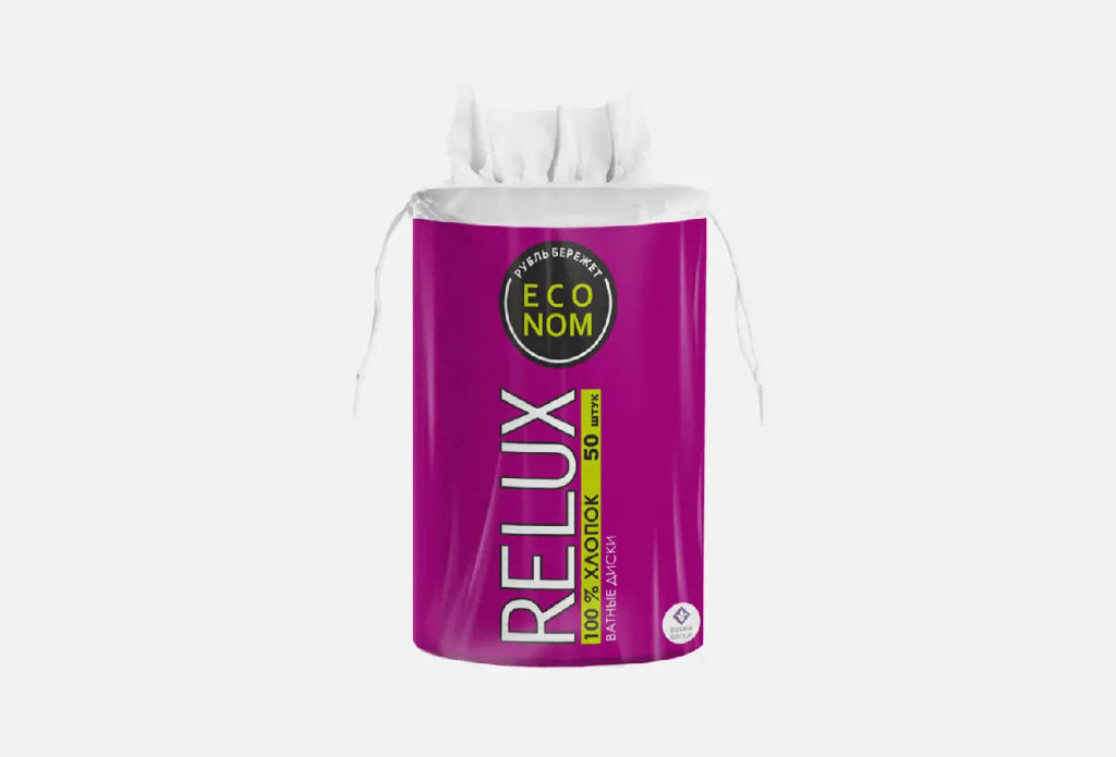 Бумфа Групп RELUX Ватные диски 50шт (24)