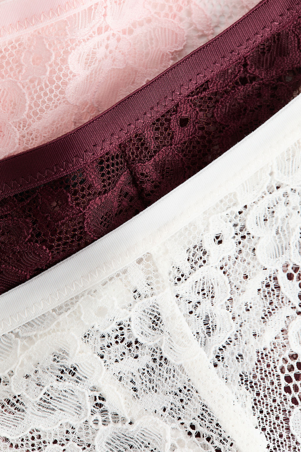 Pack de 3 bragas Thong de encaje - H&m фото 9