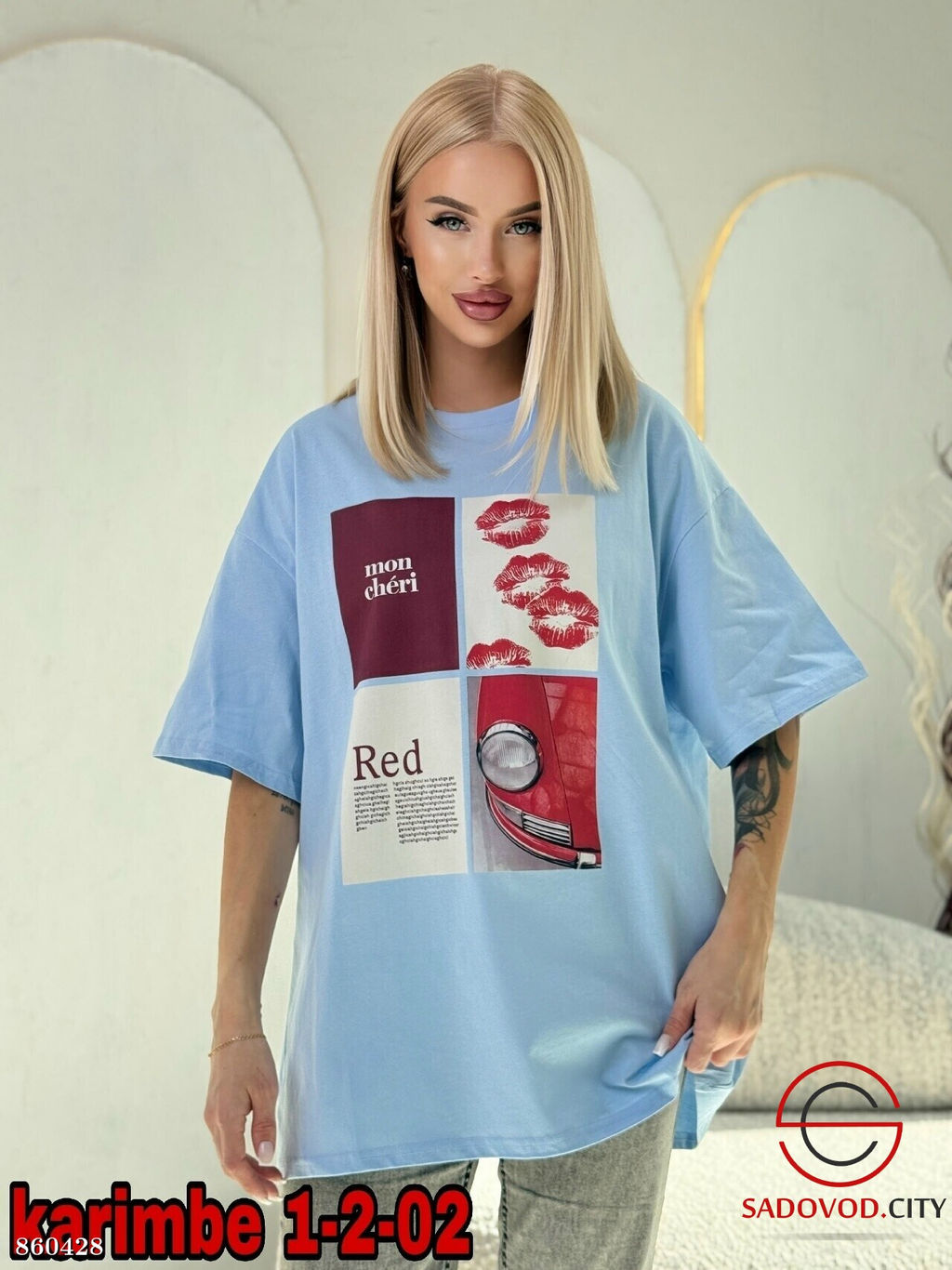 Футболка женская с принтом - Fiona фото 6