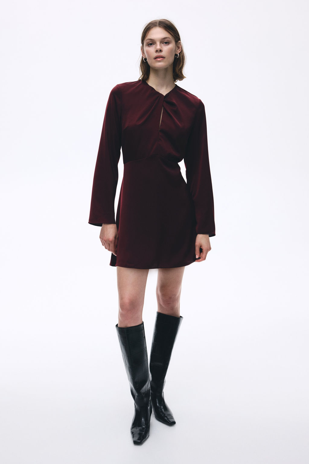 Vestido con detalle girado - H&m фото 6