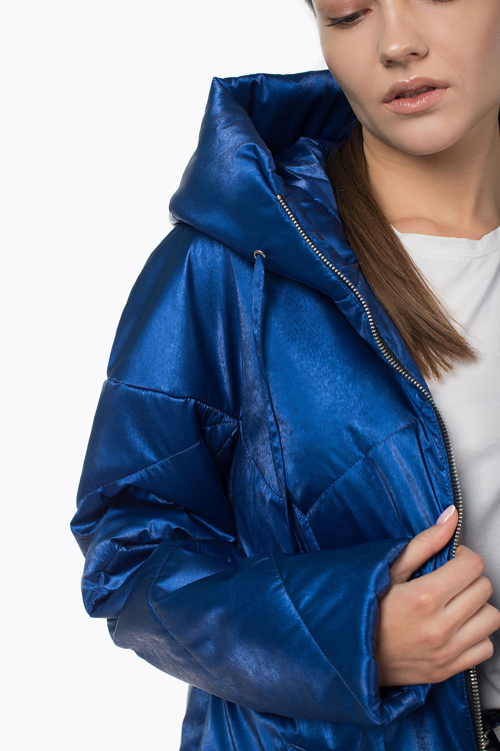 04-2843 Куртка женская демисезонная (синтепон 150) - El podio фото 6