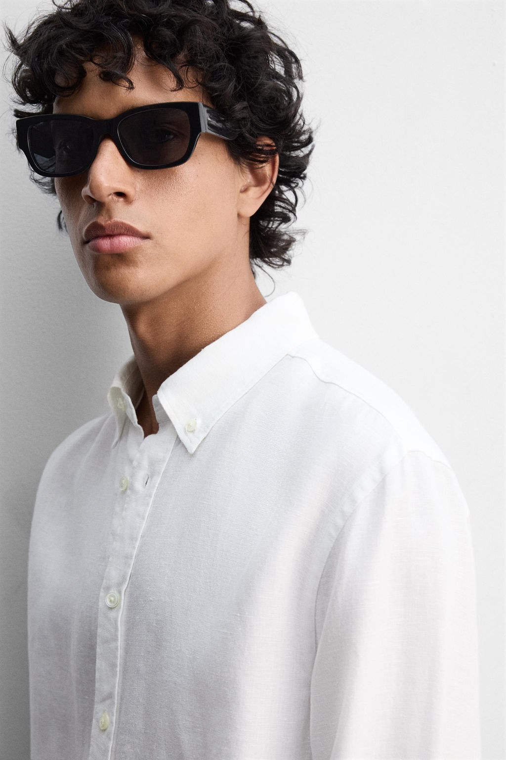 100% LINEN SHIRT - Zara фото 6