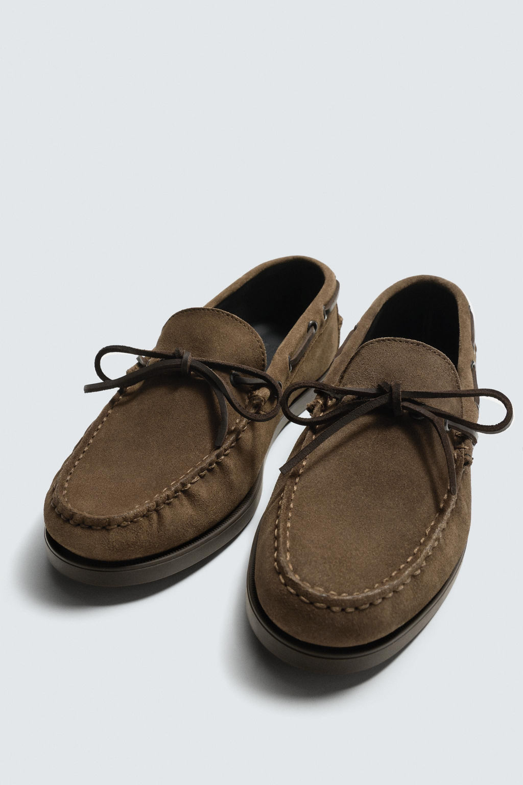 CASUAL LEATHER LOAFERS - Zara фото 2