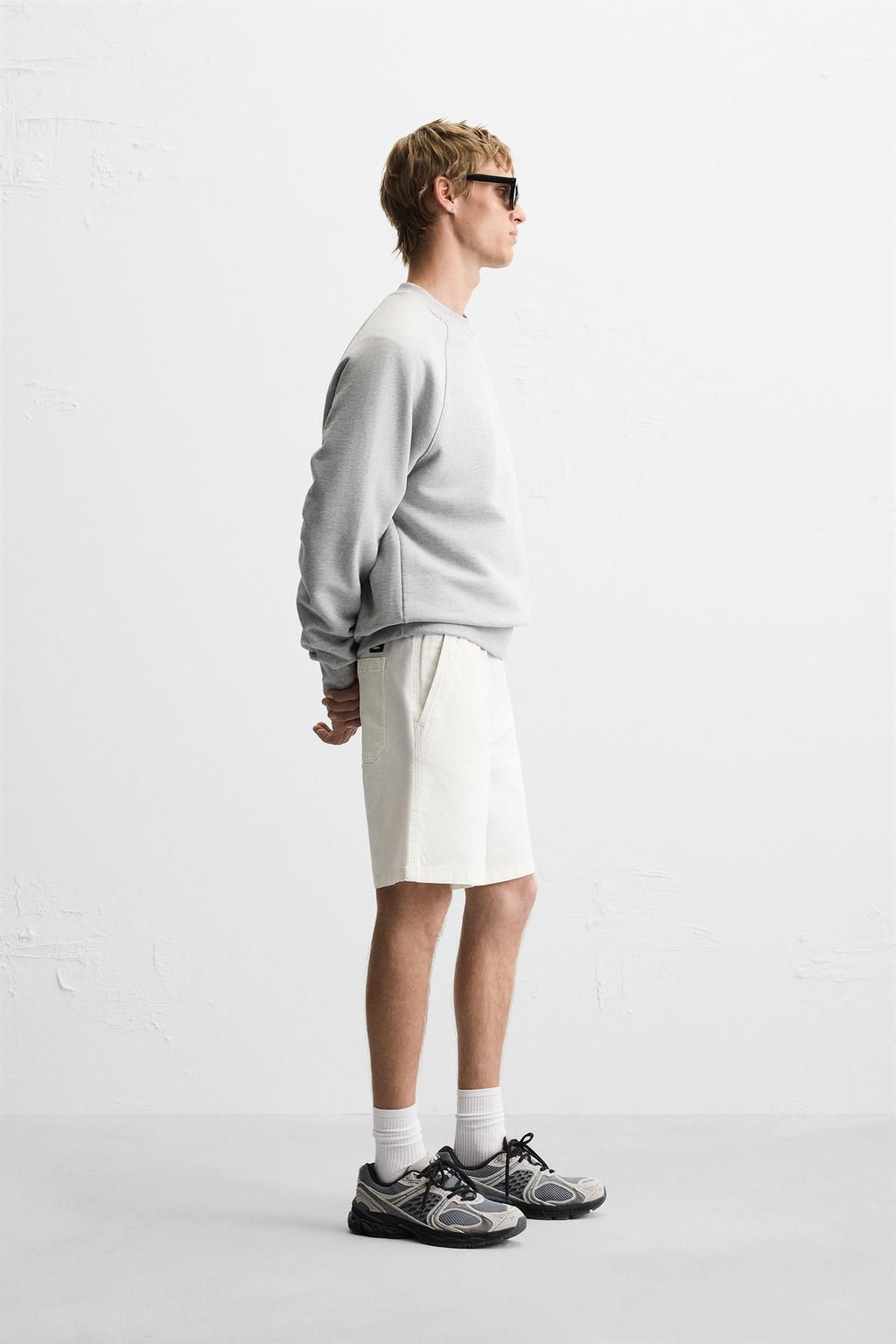 RELAXED FIT BERMUDA SHORTS - Zara фото 30