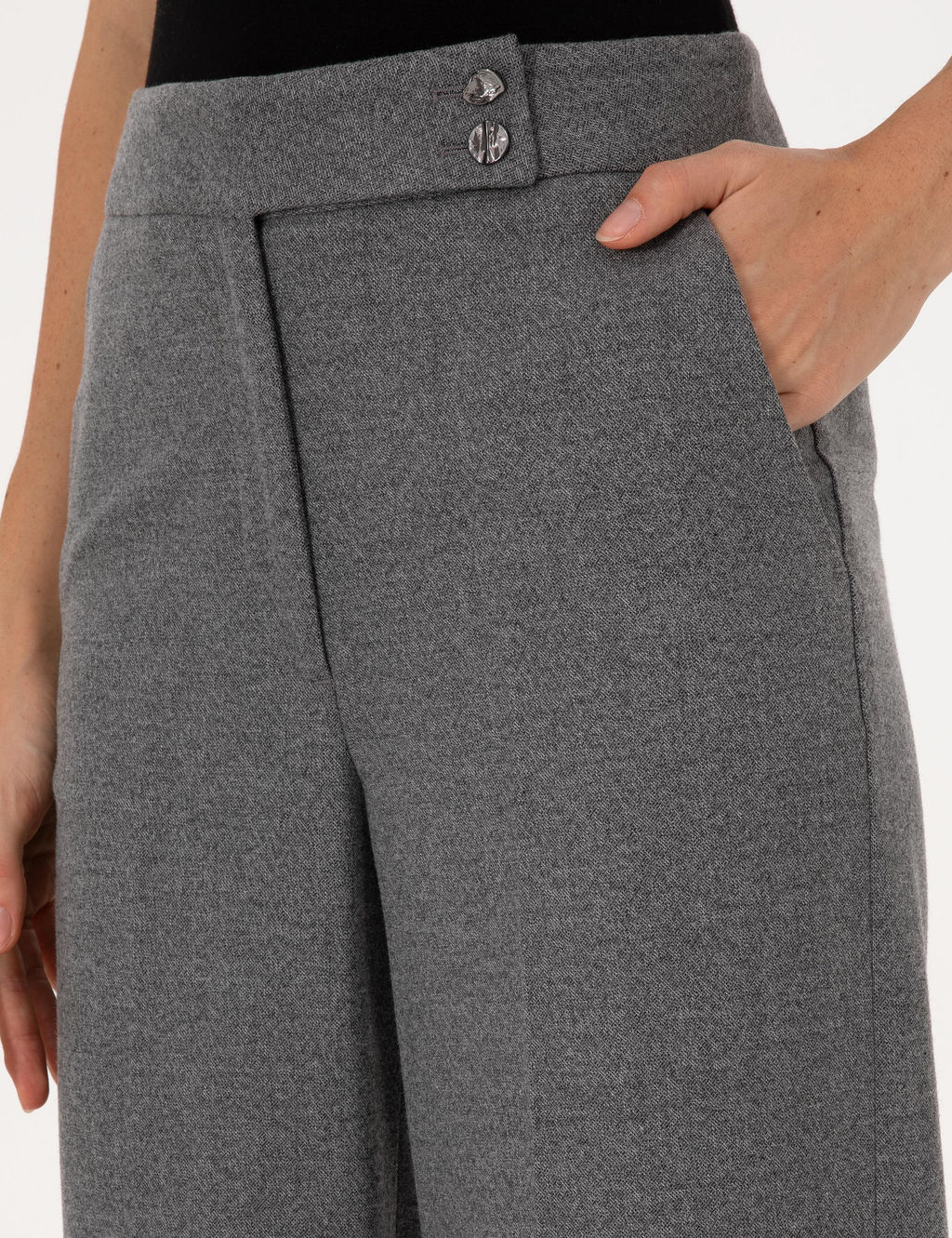 Gri Melanj Palazzo Pantolon - Pierre cardin фото 5