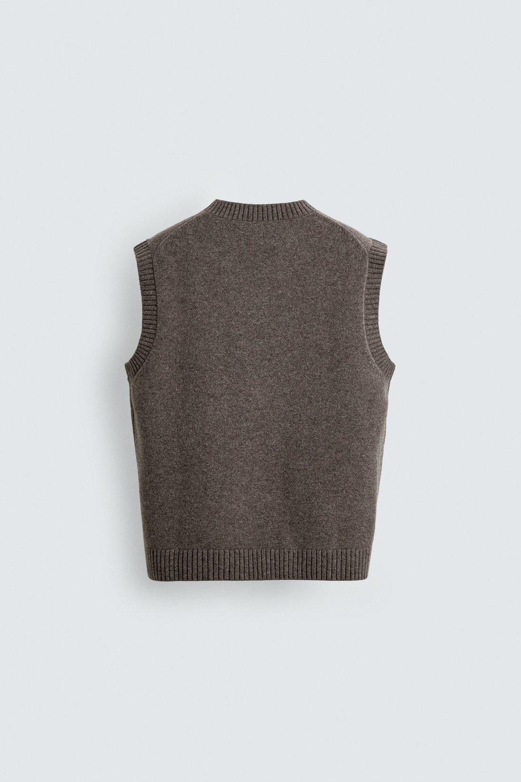 WOOL KNIT VEST - Zara фото 8