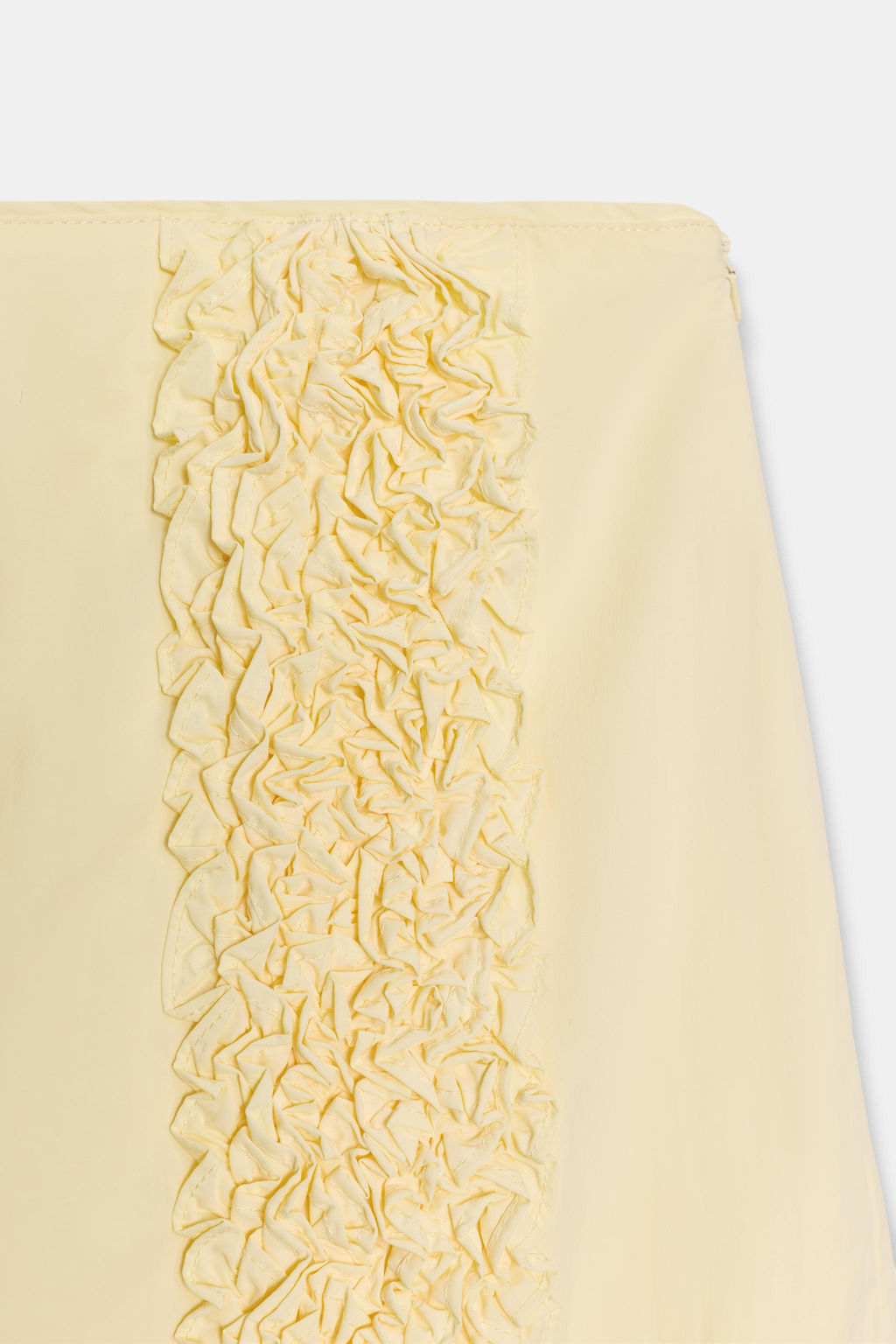 FALDA VOLANTES RELIEVE / Amarillo claro - Zara фото 6