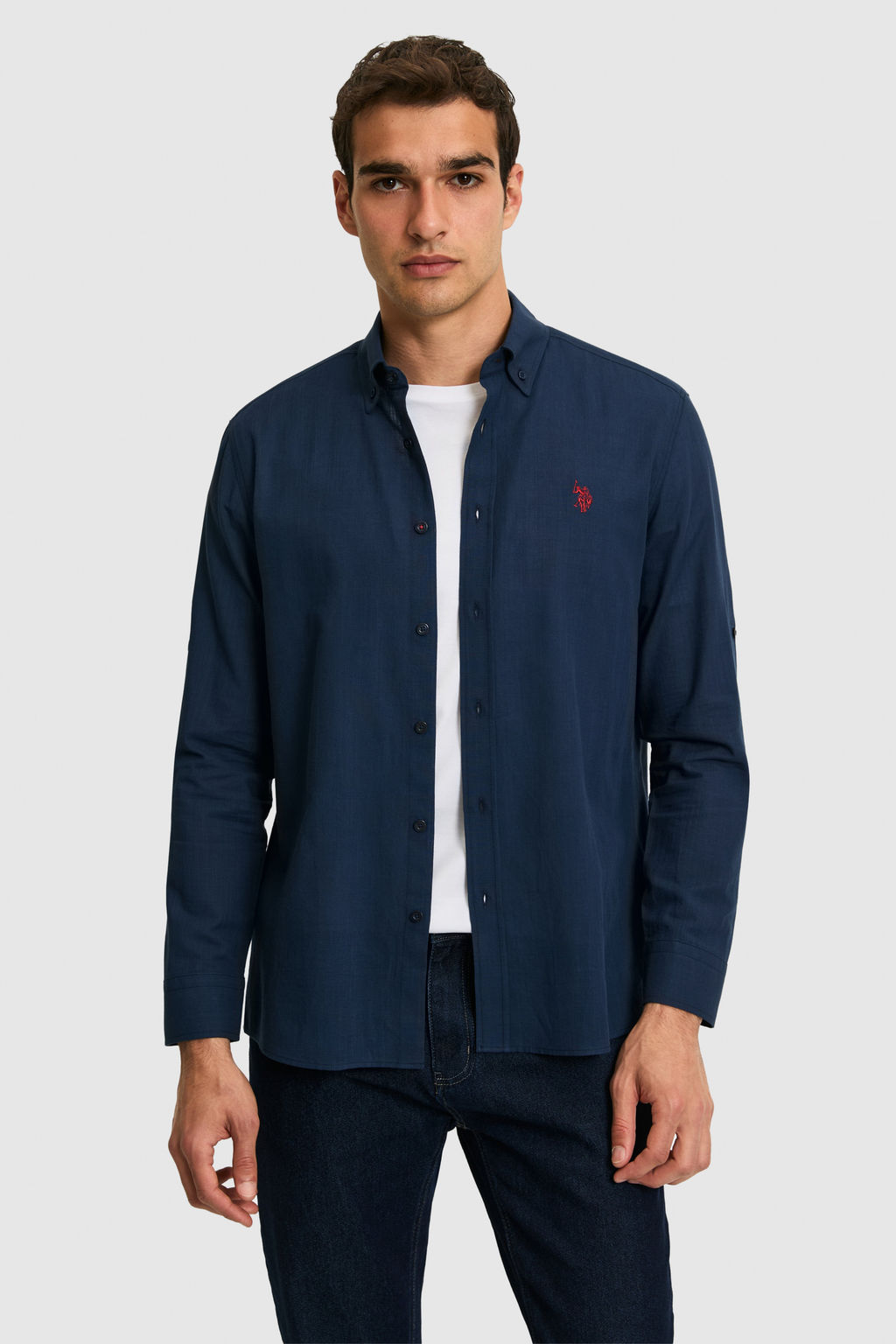 Erkek Lacivert Uzun Kollu Basic G_mlek - U.s. polo assn фото 3