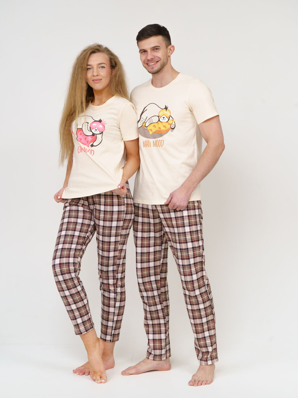 775/3 Пижама "Бежевый"