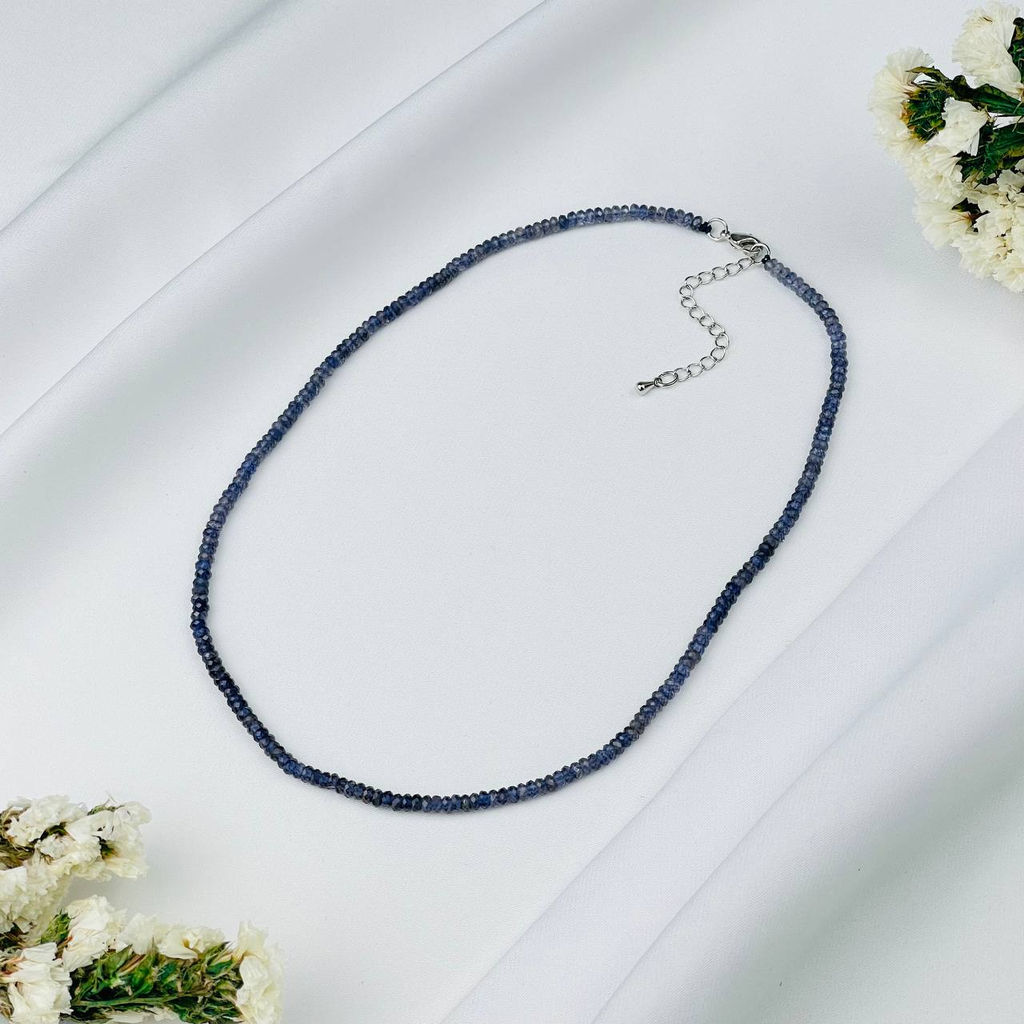 Колье из Иолита градиент 40 см +