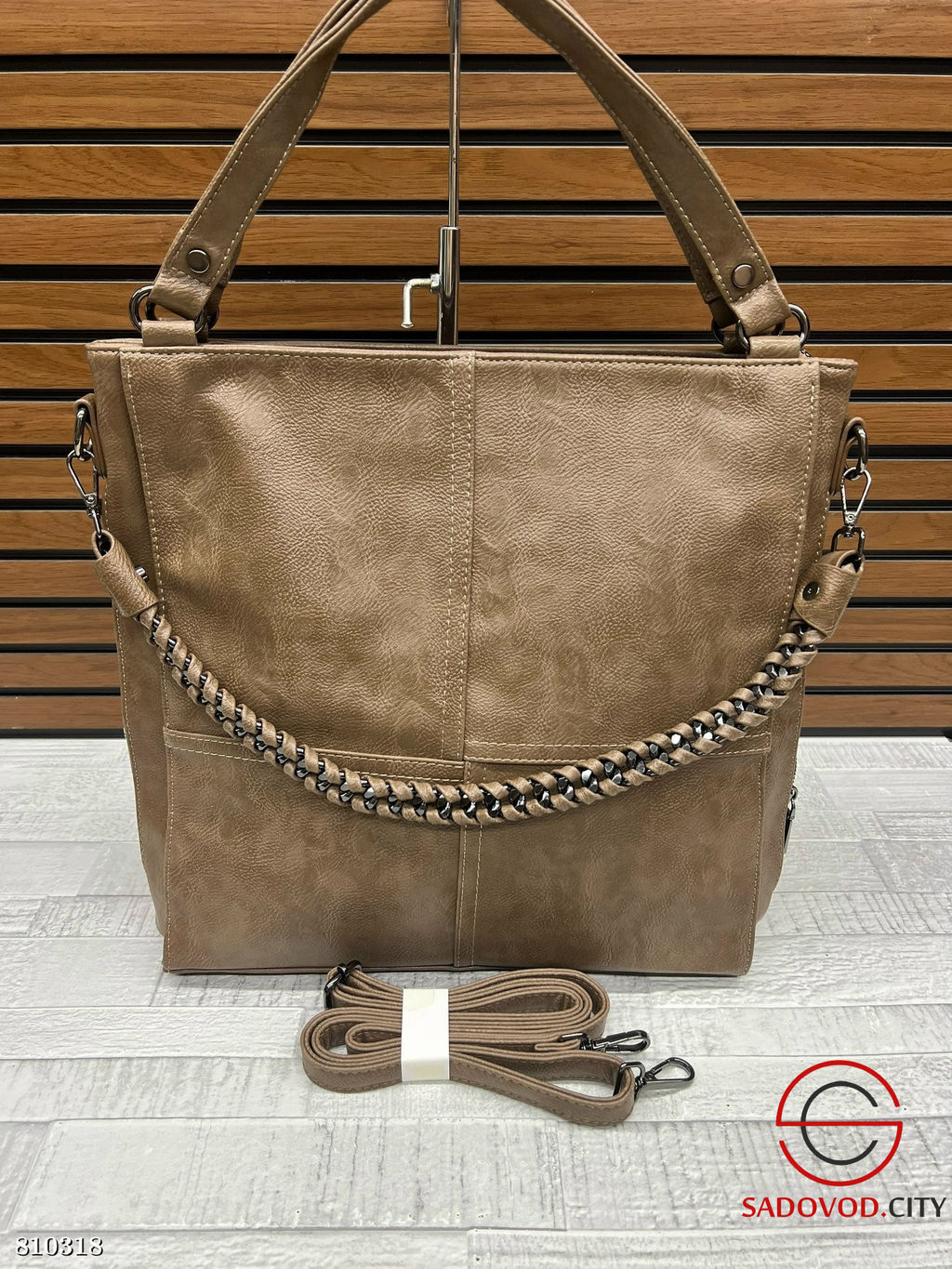 Сумка женская из эко-кожи - Bruno фото 4