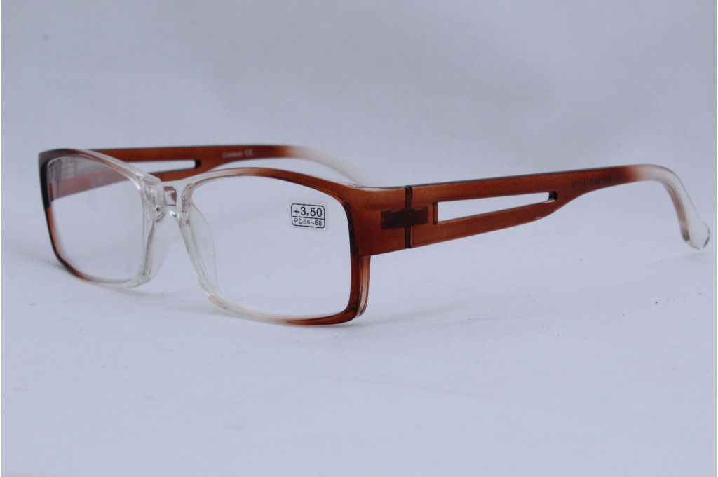 Готовые очки ЕАЕ 810 коричн. (расстояние 66-68 mm)