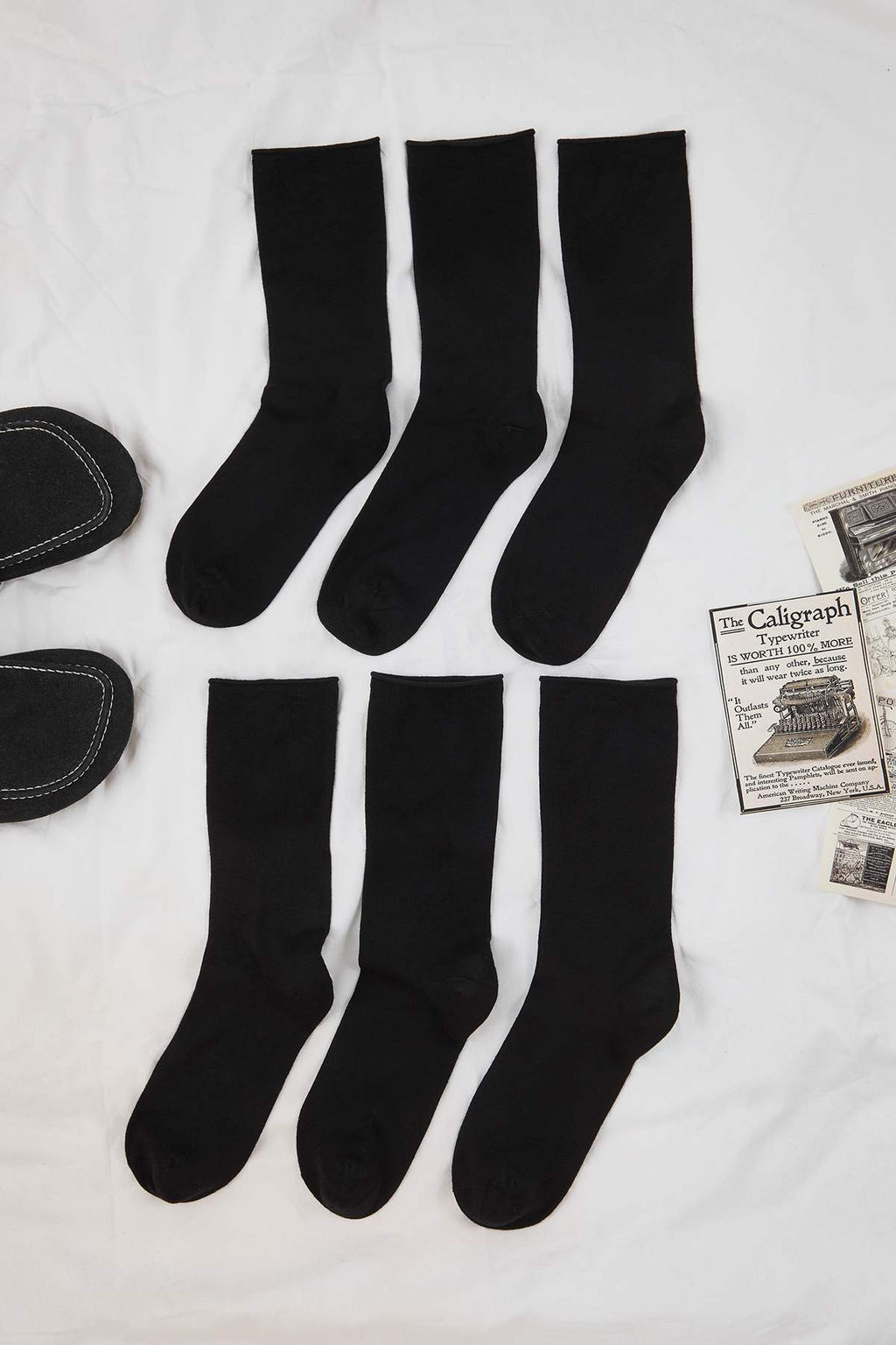 Siyah Premium Bambu Diyabetik Seker Lastiksiz Dikissiz Uzun Soket Corap TMNAW26CO00000