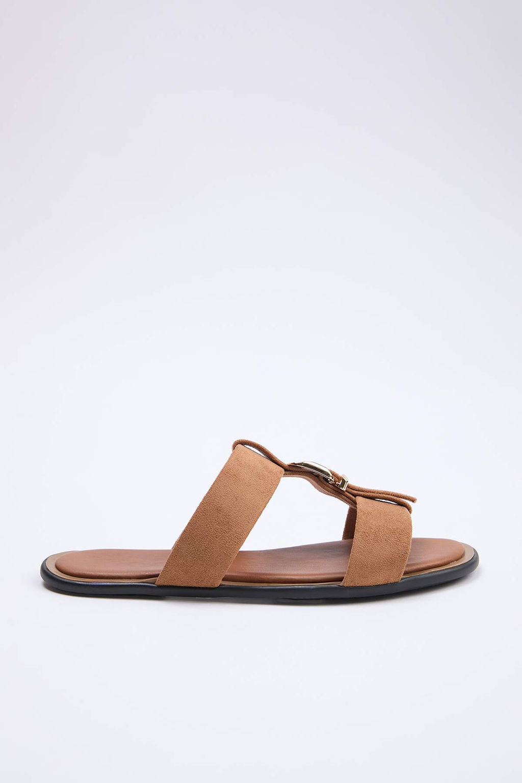 Taba Suet Kad?n Cift Bantl? Terlik TAKSS26TE00015