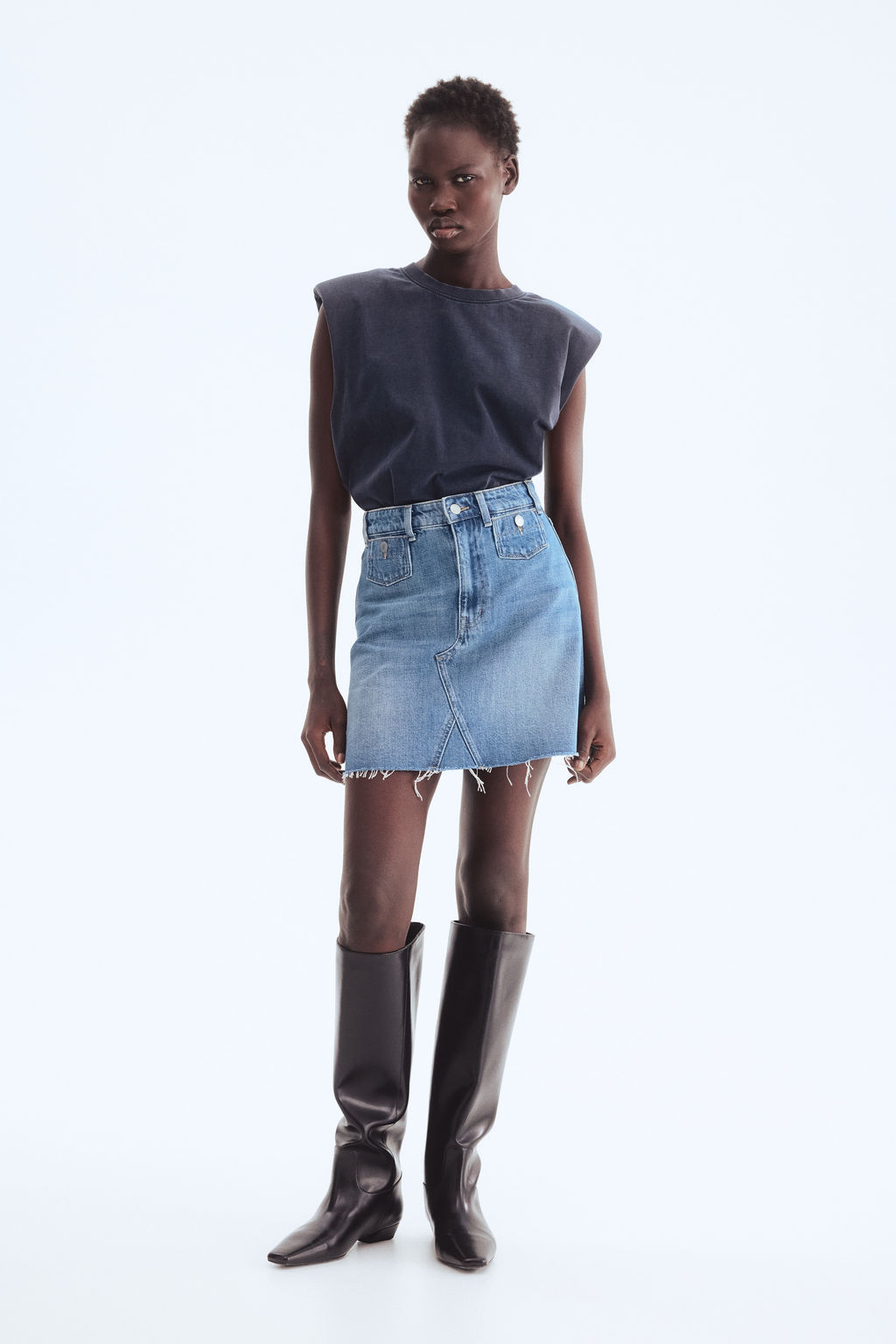 Falda evas? en denim - H&m фото 5