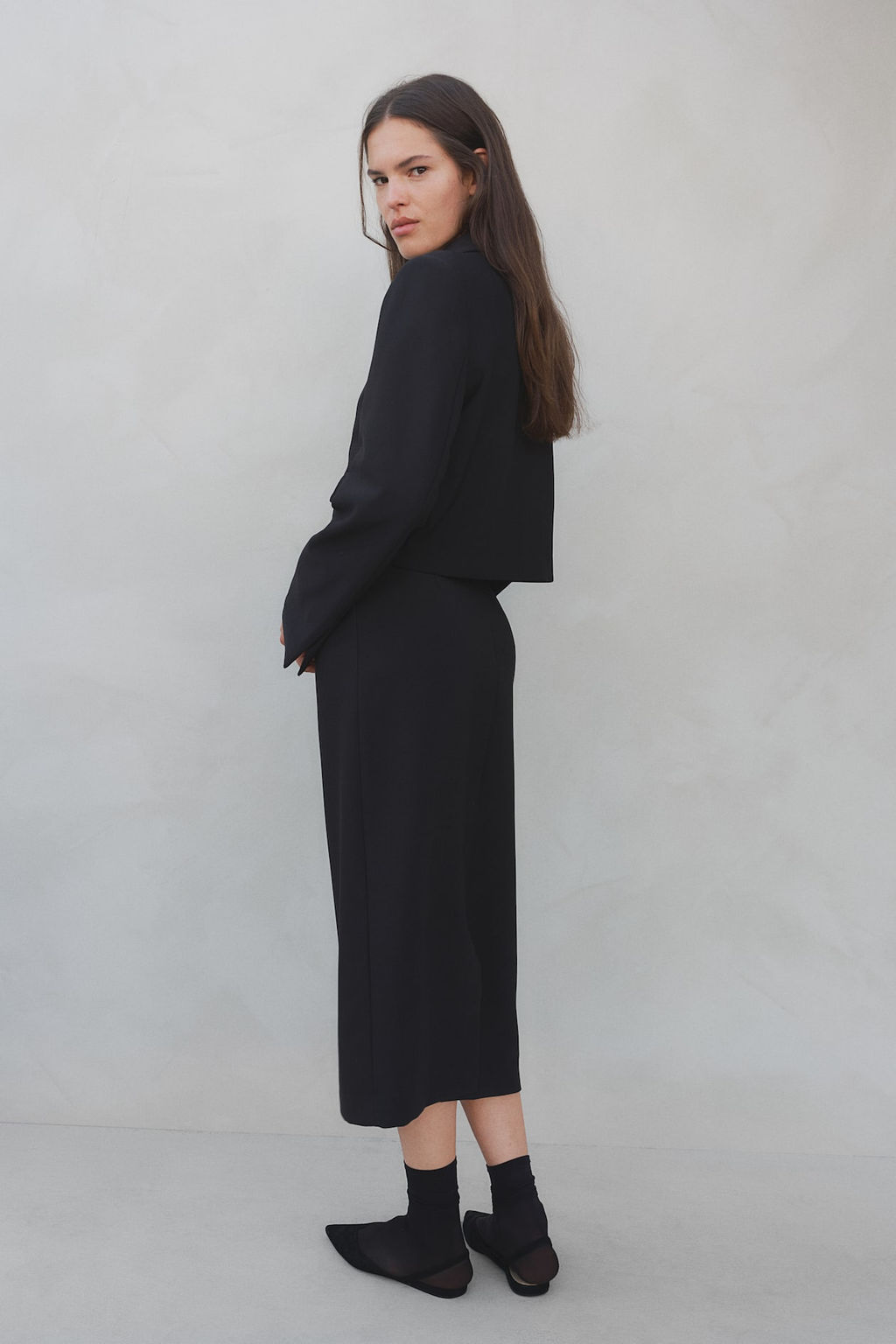 Falda de tubo con cinturon - H&m фото 3