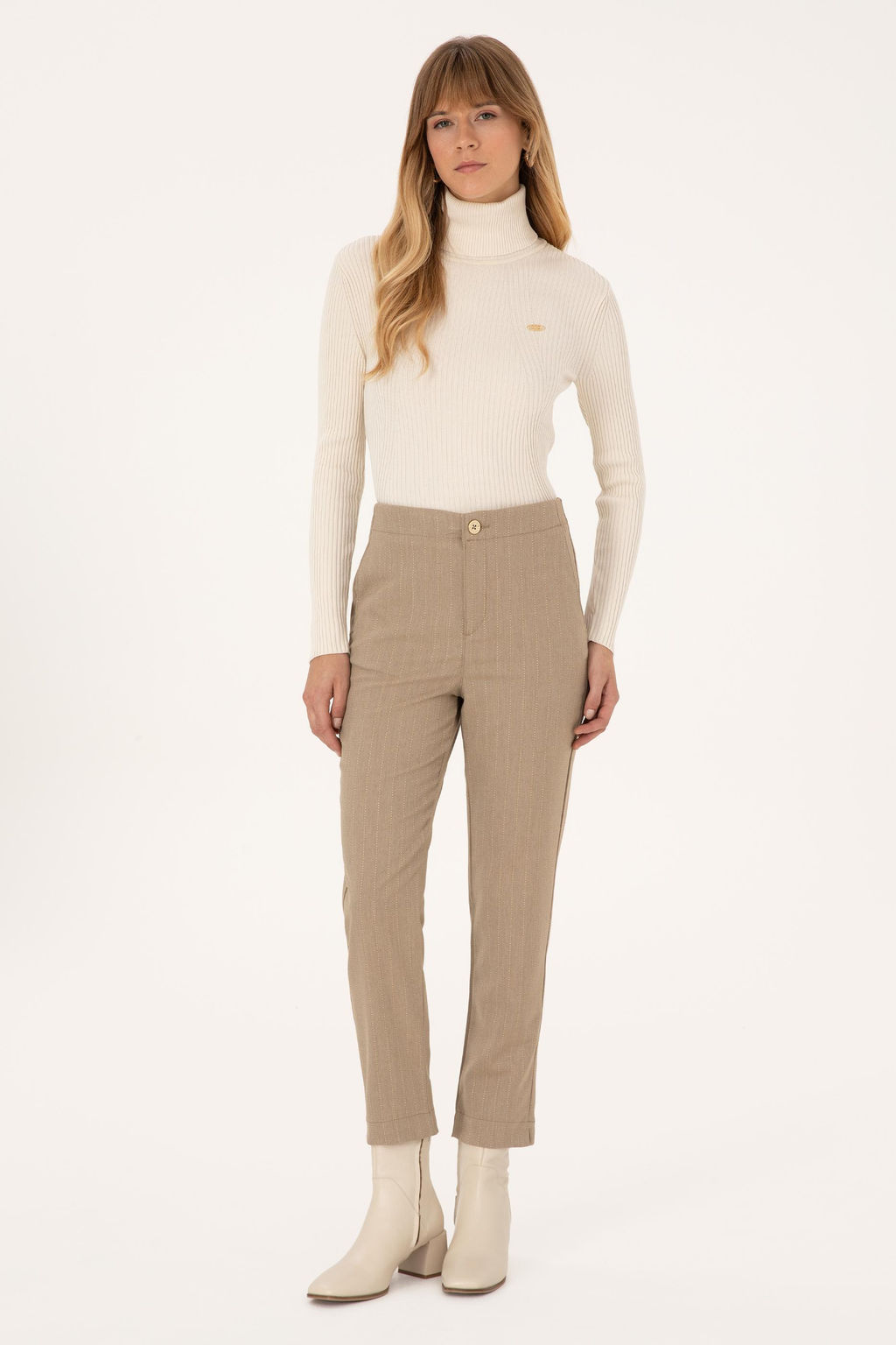 Kad_n Krem Kazak - U.s. polo assn фото 4