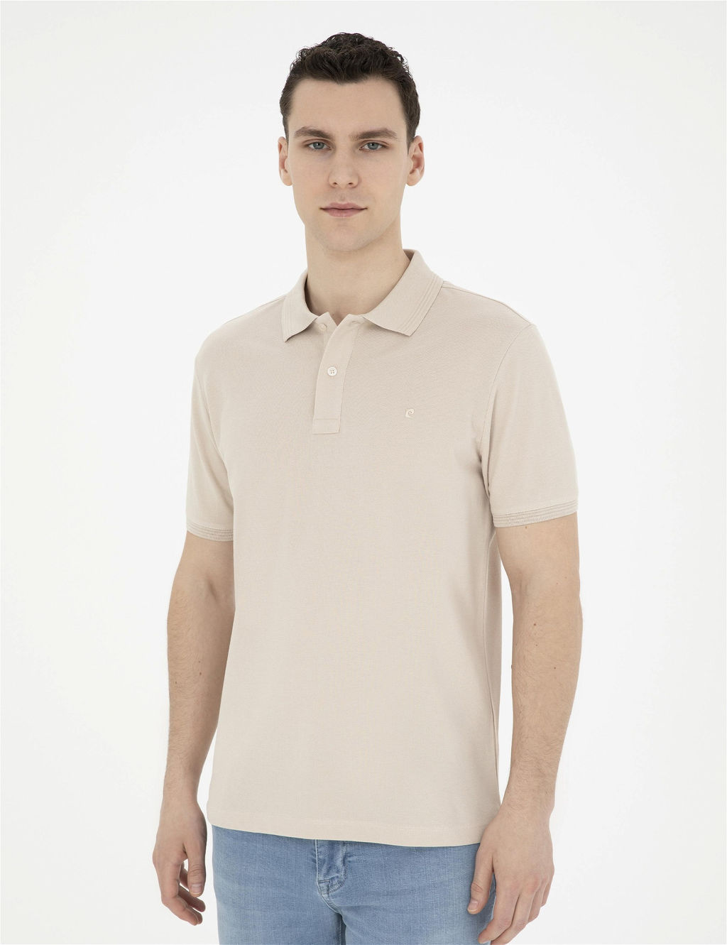 Ta_ Slim Fit Basic Ti__rt - Pierre cardin фото 3