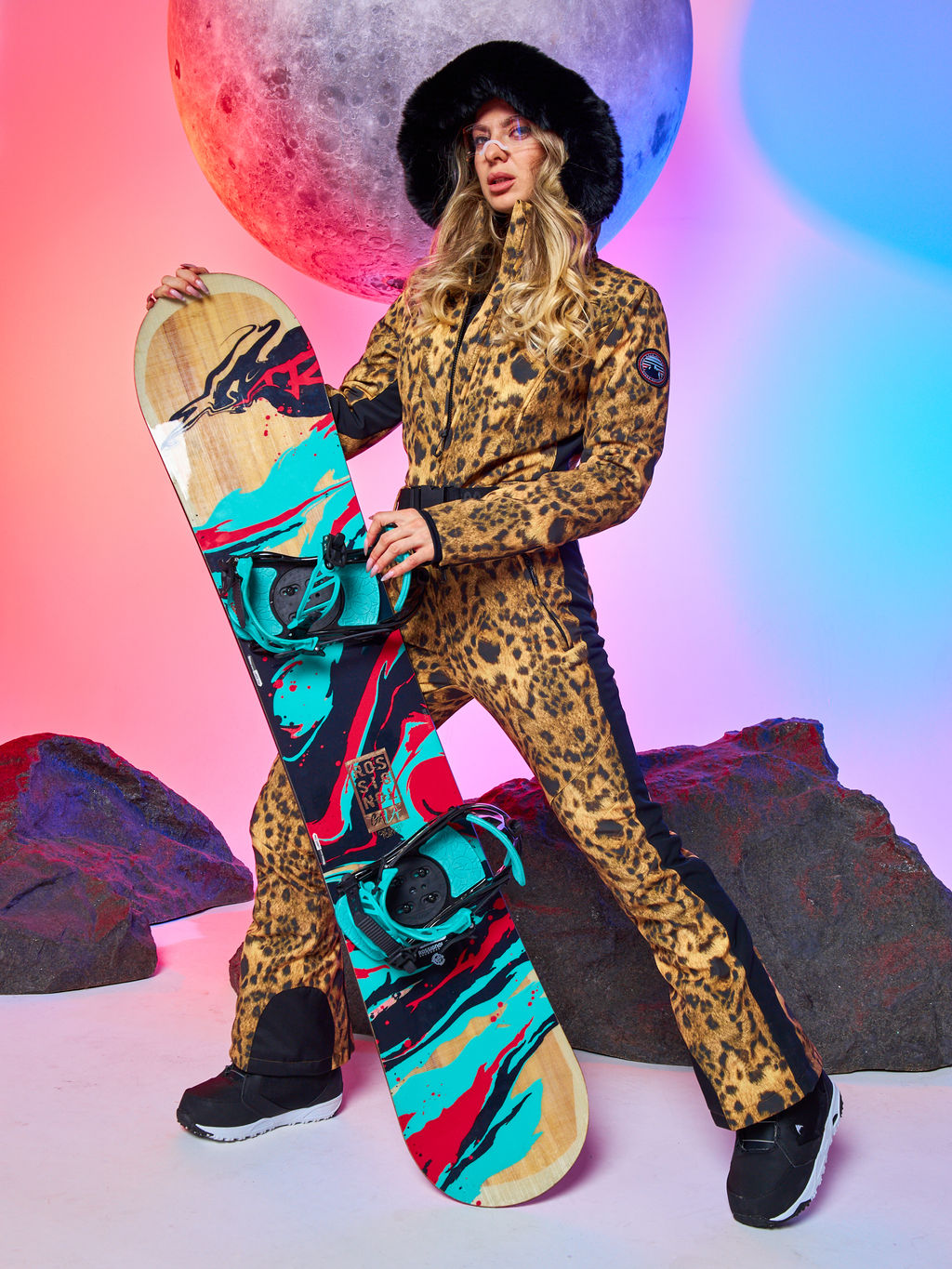 Женский мембранный зимний горнолыжный комбинезон Alpha Endless Chik Diva 2 223/2313-1_017 Разноцветный  фото 30