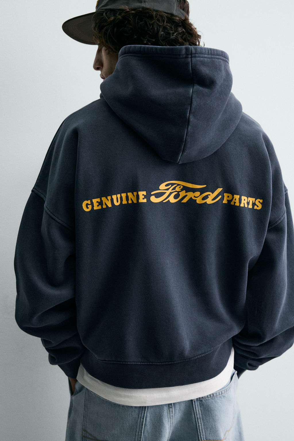 COMBINED SLOGAN FORD  HOODIE - Zara фото 14