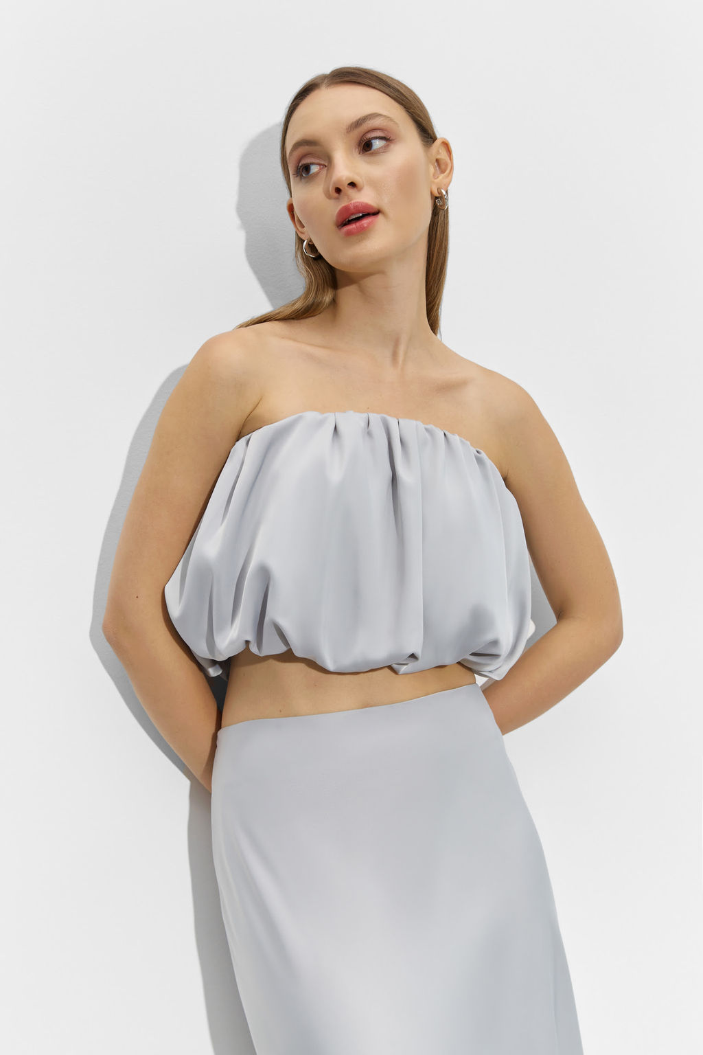 Топ-баллон из сатина - Mollis фото 3