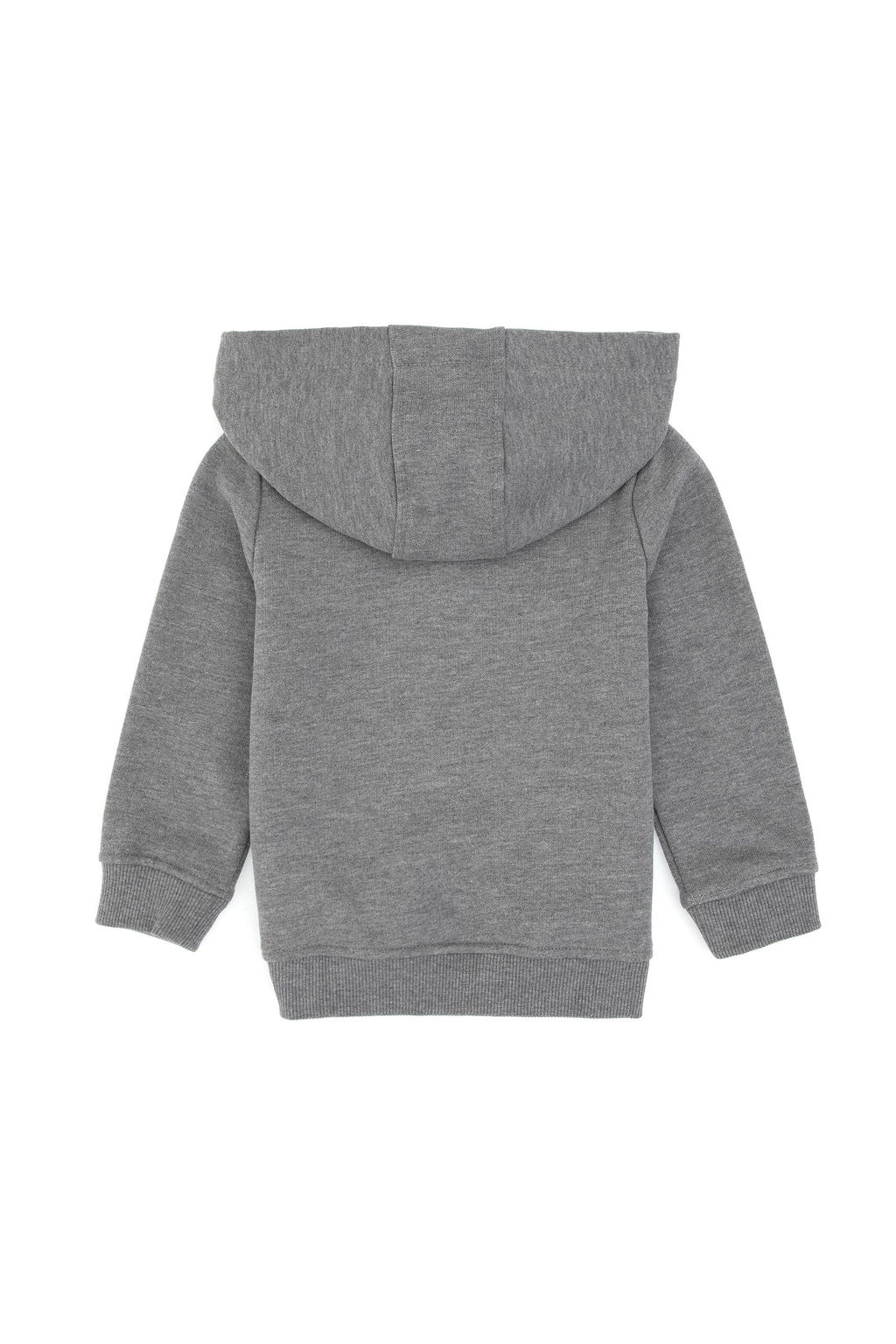 Erkek _ocuk Gri Melanj Kap__onlu Basic Sweatshirt - U.s. polo assn фото 5