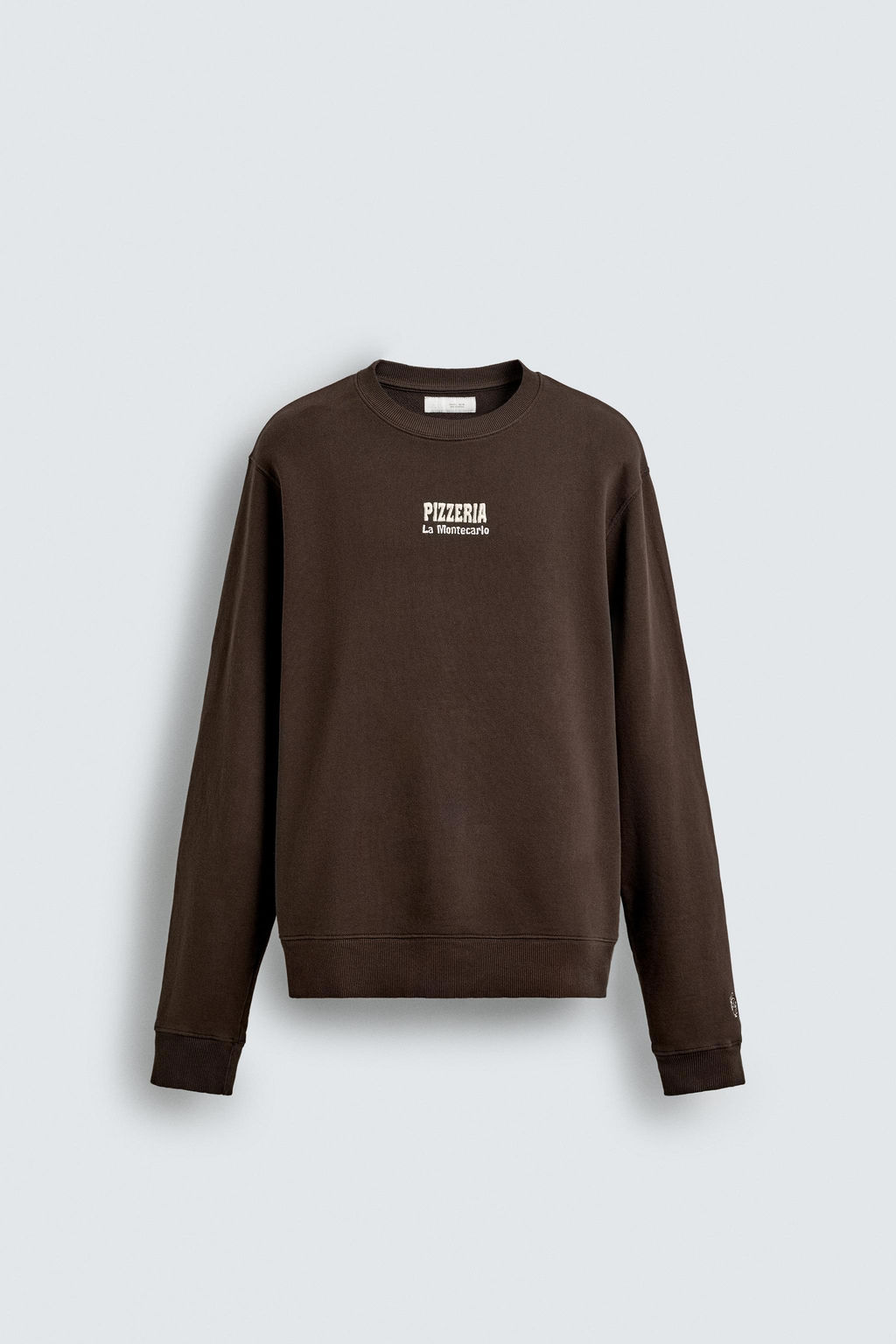 PIZZERIA LA MONTECARLO PRINTED SWEATSHIRT - Zara фото 7