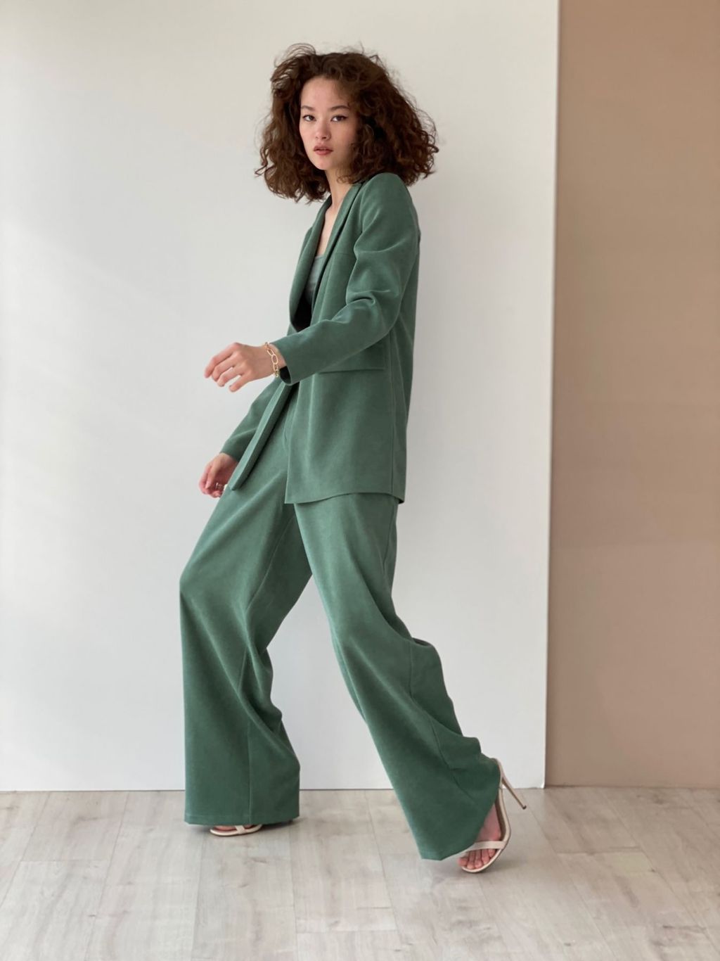 Жакет удлинённый с английским воротником - Martichelli фото 53