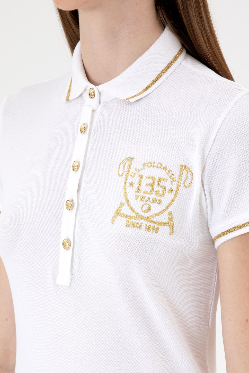 Kad_n Beyaz Ti__rt Sepette S_rpriz _ndirim - U.s. polo assn фото 7