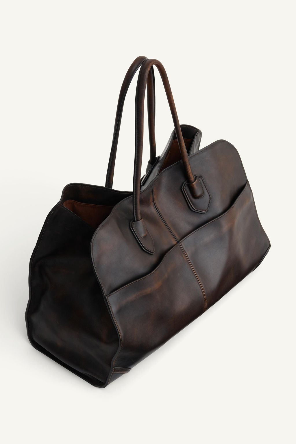 LIMITED EDITION LEATHER SHOULDER BAG - Zara фото 7
