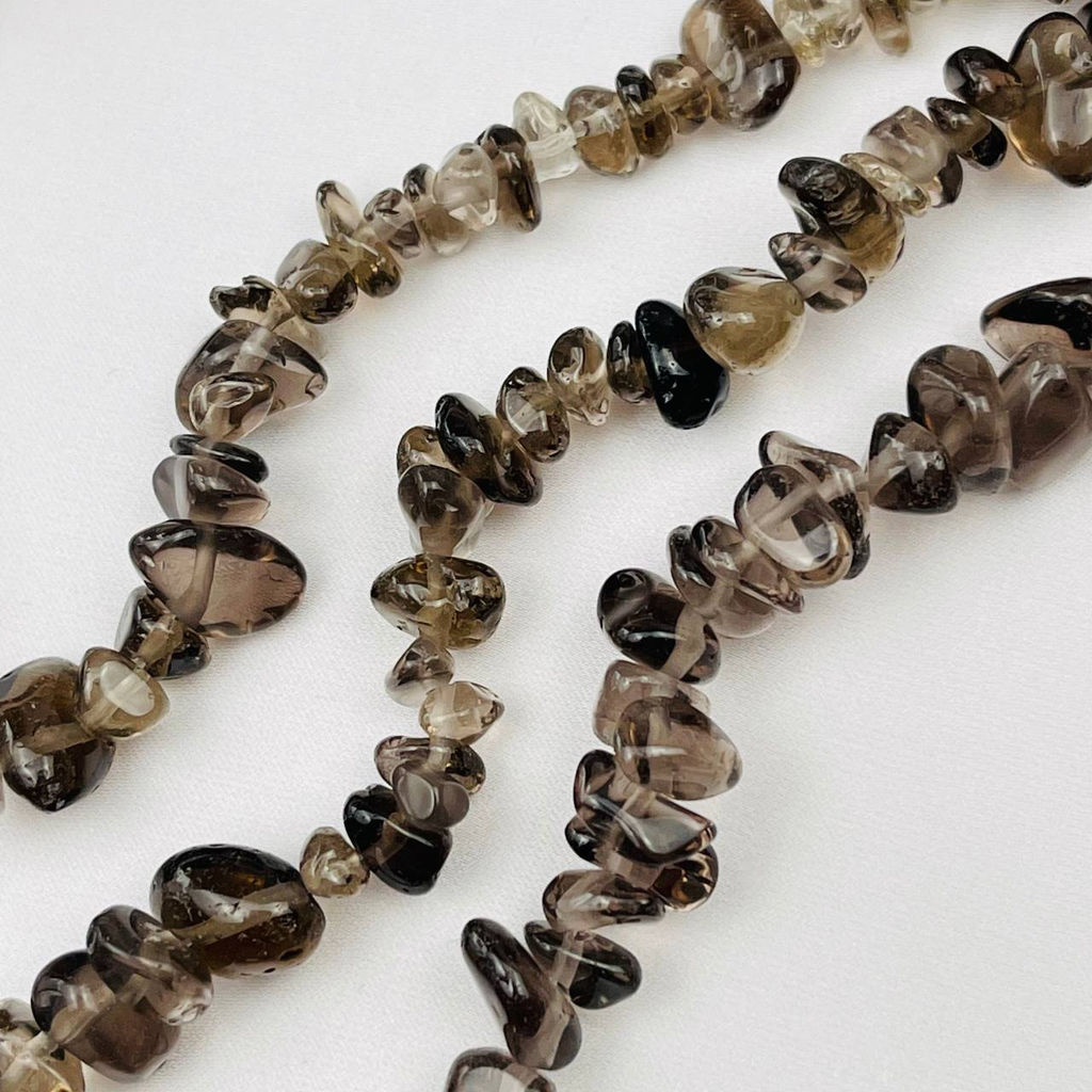 Бусины для украшений из Раухтопаза крошка