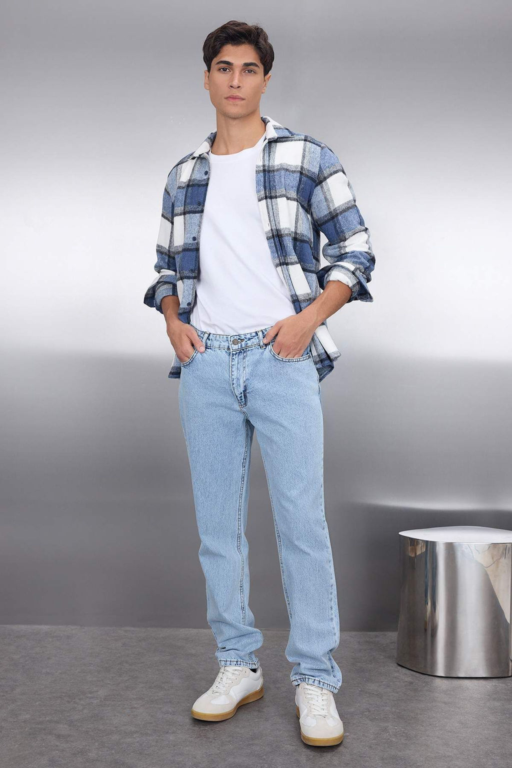 TRENDYOL MAN Mavi Regular Fit Jeans Kot Pantolon TMNSS22JE0231 - Trendyolmilla фото 17