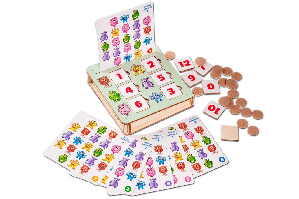 Обучающая игра Математическая шкатулка Монстры - Smiledecor фото 3