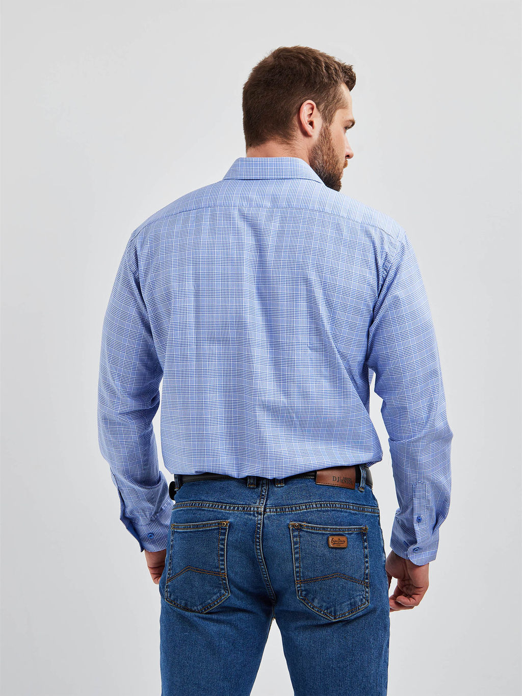 Сорочка мужская длинный рукав GREG 215/111/4561/1p